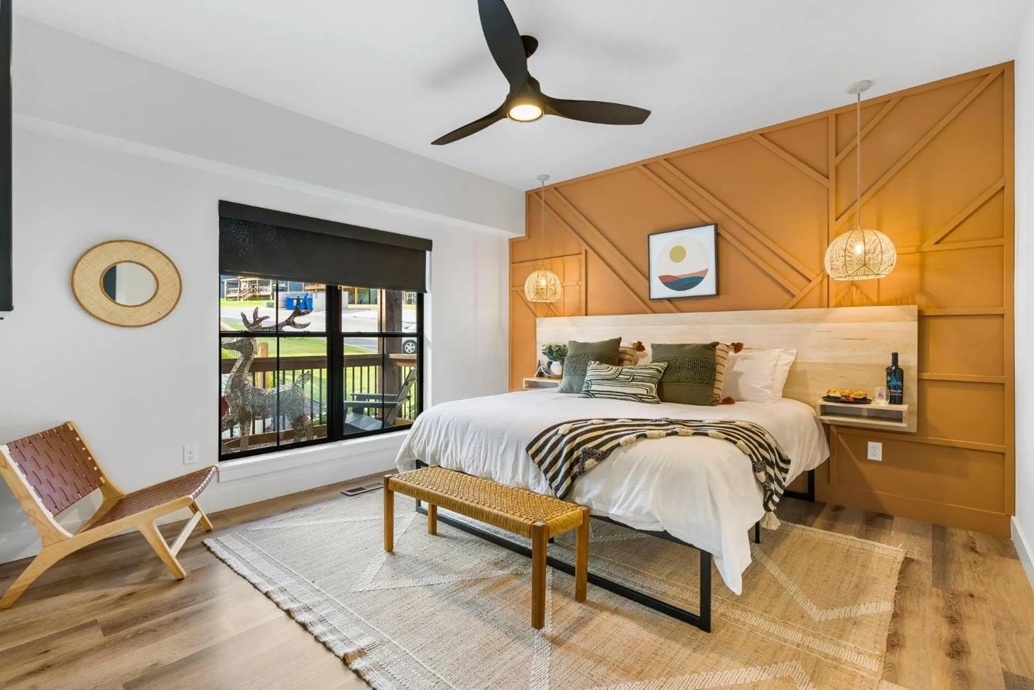 Bed in Keystone Lodge