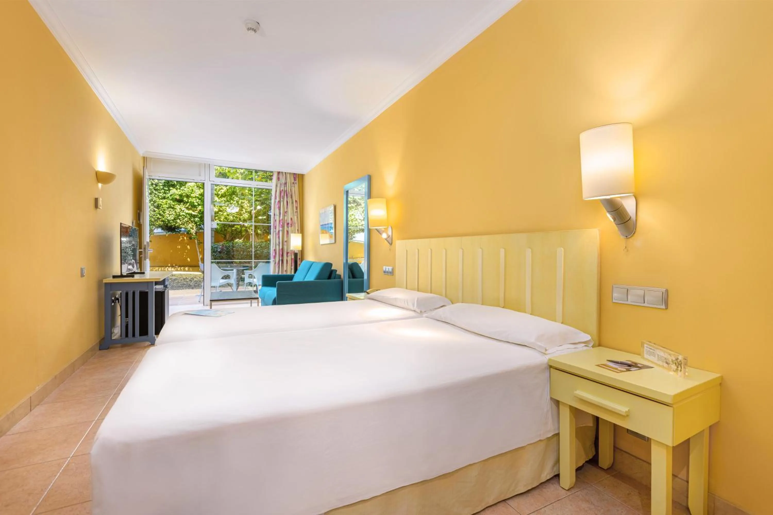 Bed in IFA Altamarena by Lopesan Hotels