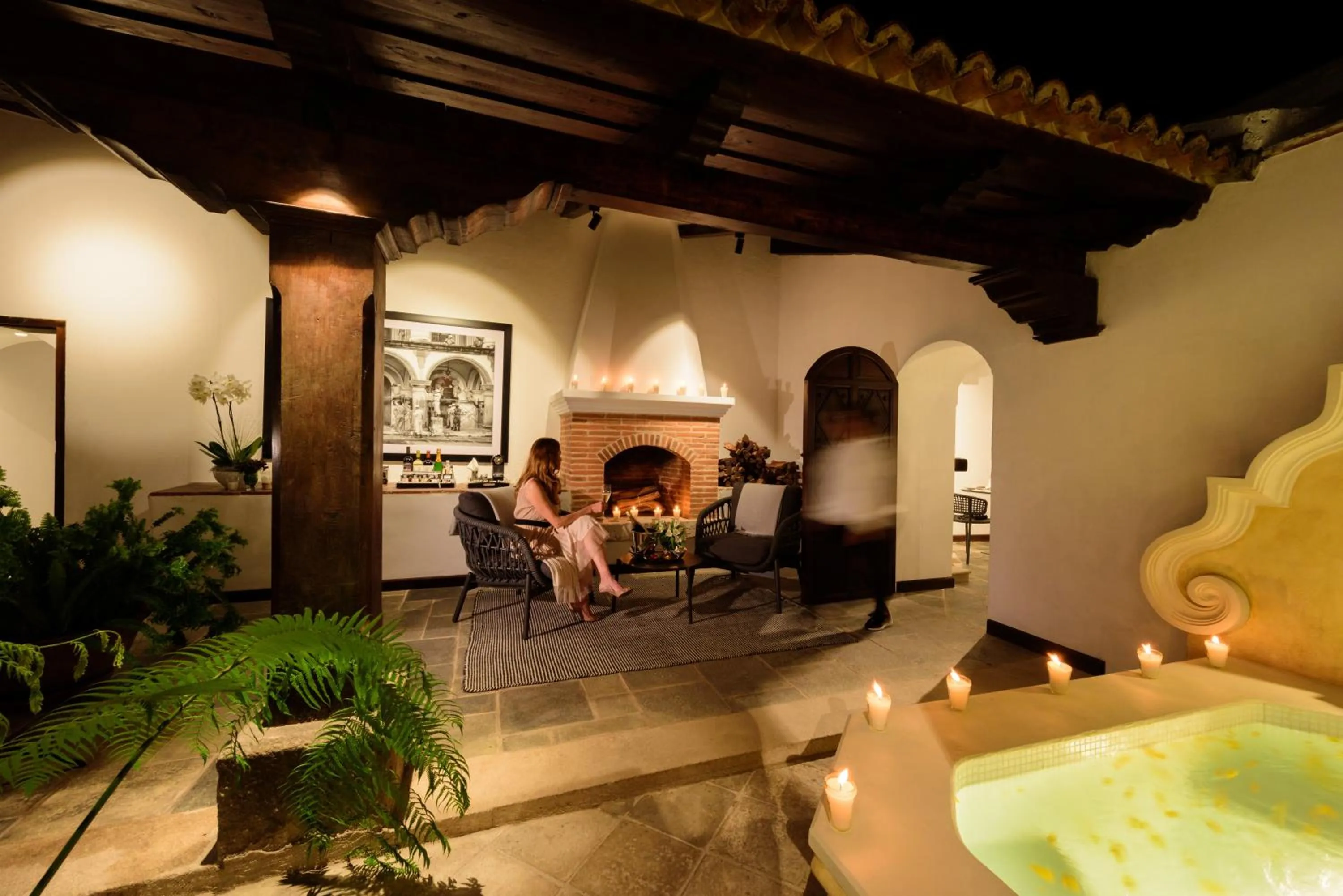 Hot Tub in Villa Las Mil Flores