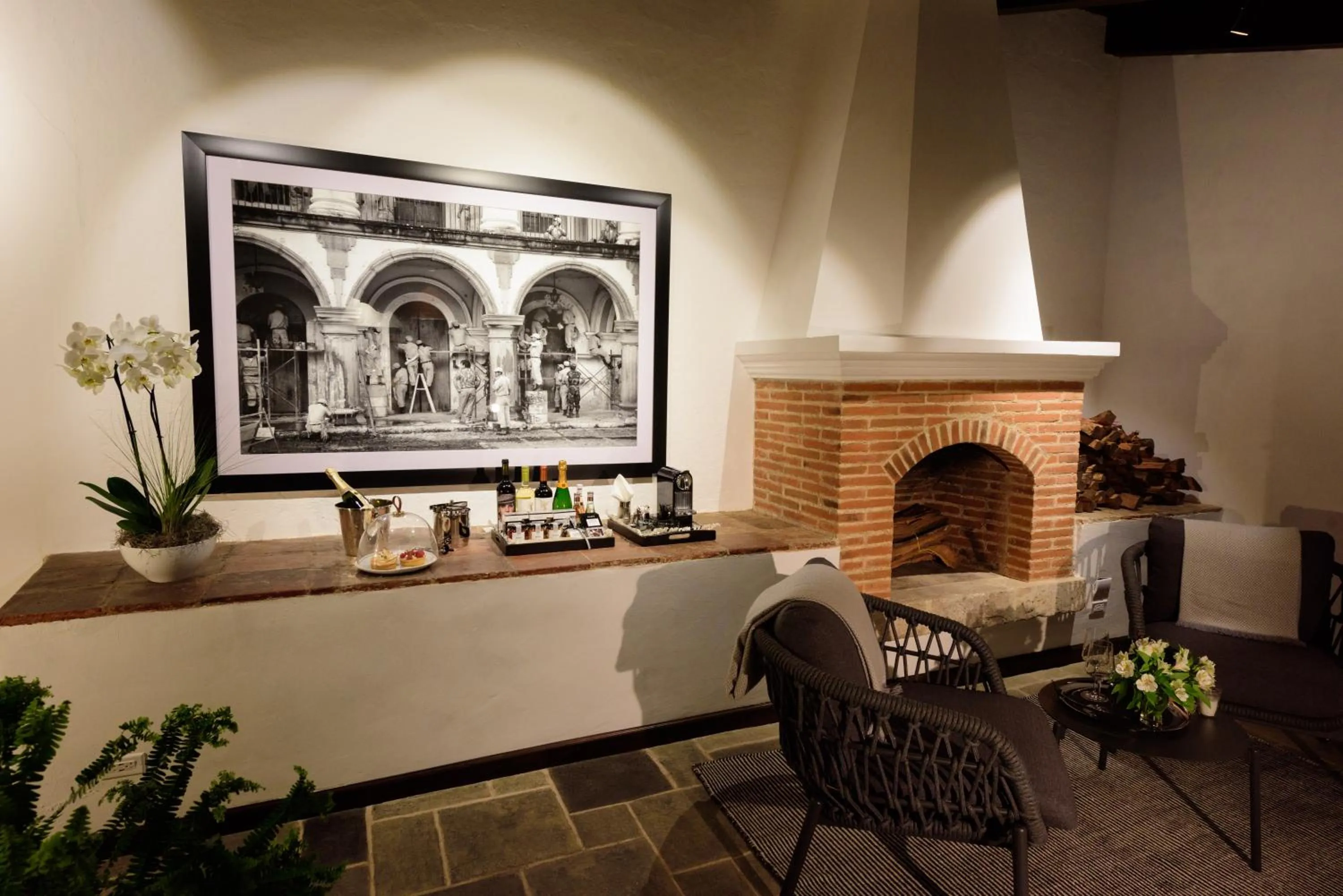 Living room in Villa Las Mil Flores