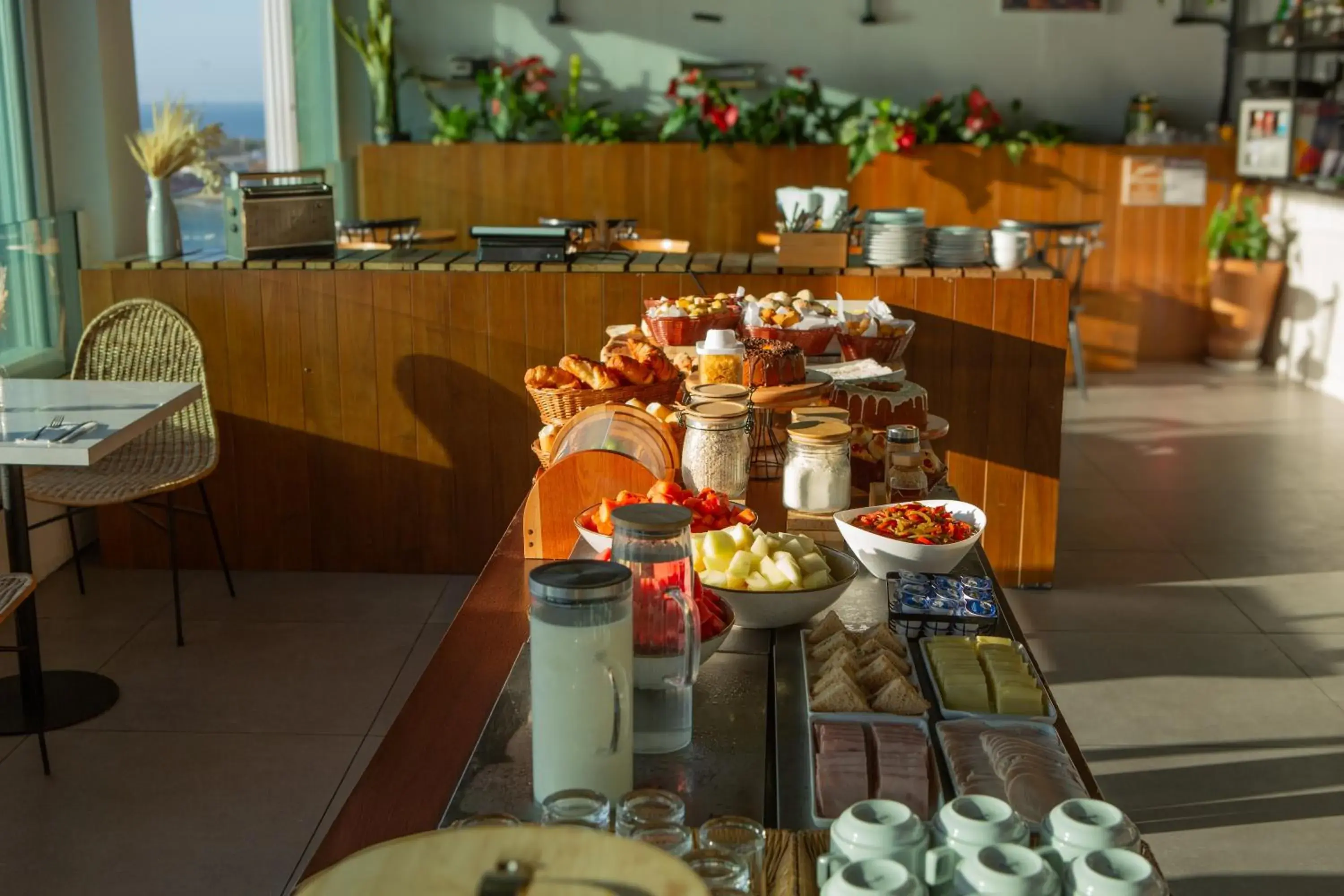 Breakfast in Socialtel Copacabana Breakfast in Socialtel Copacabana