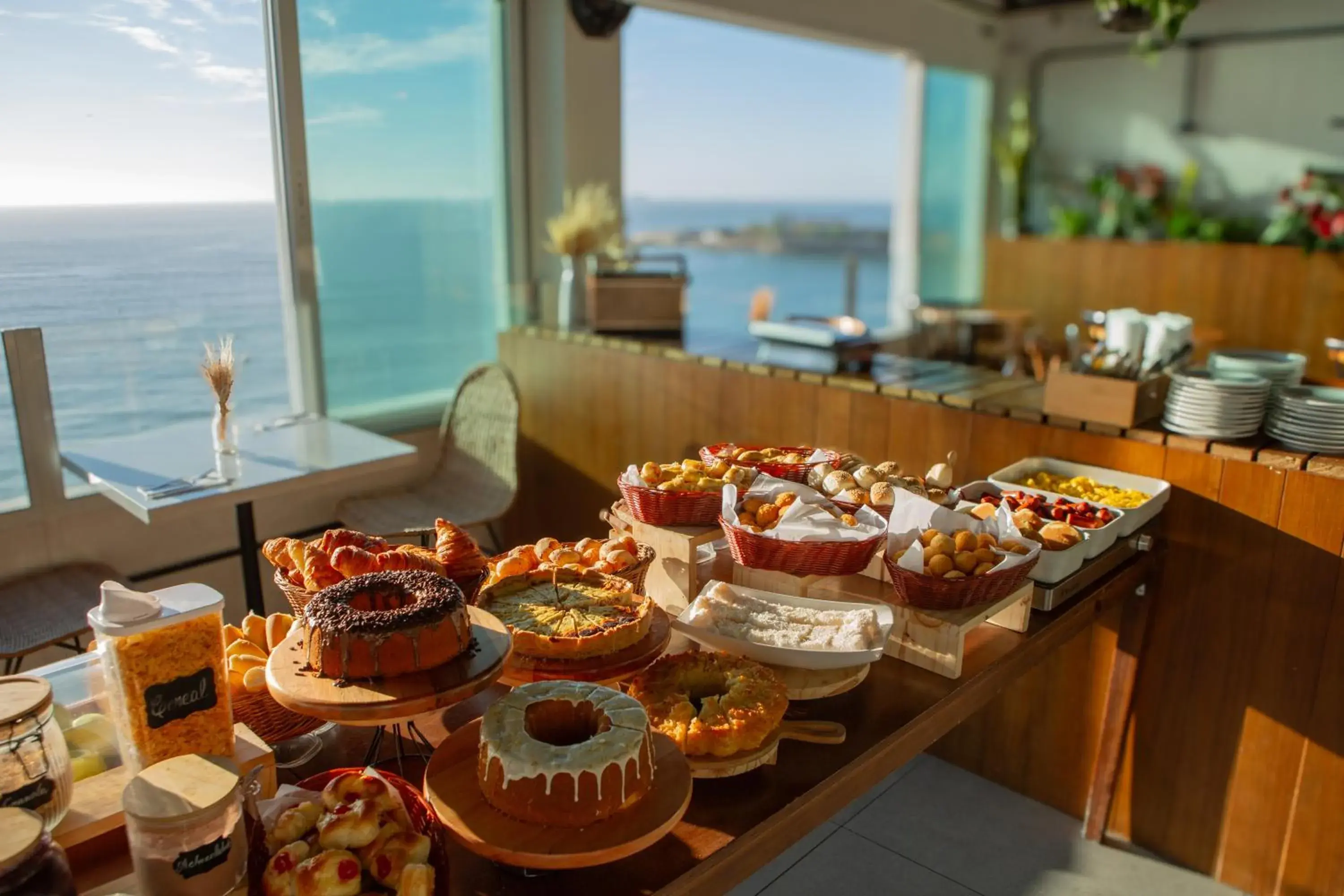 Breakfast in Socialtel Copacabana Breakfast in Socialtel Copacabana