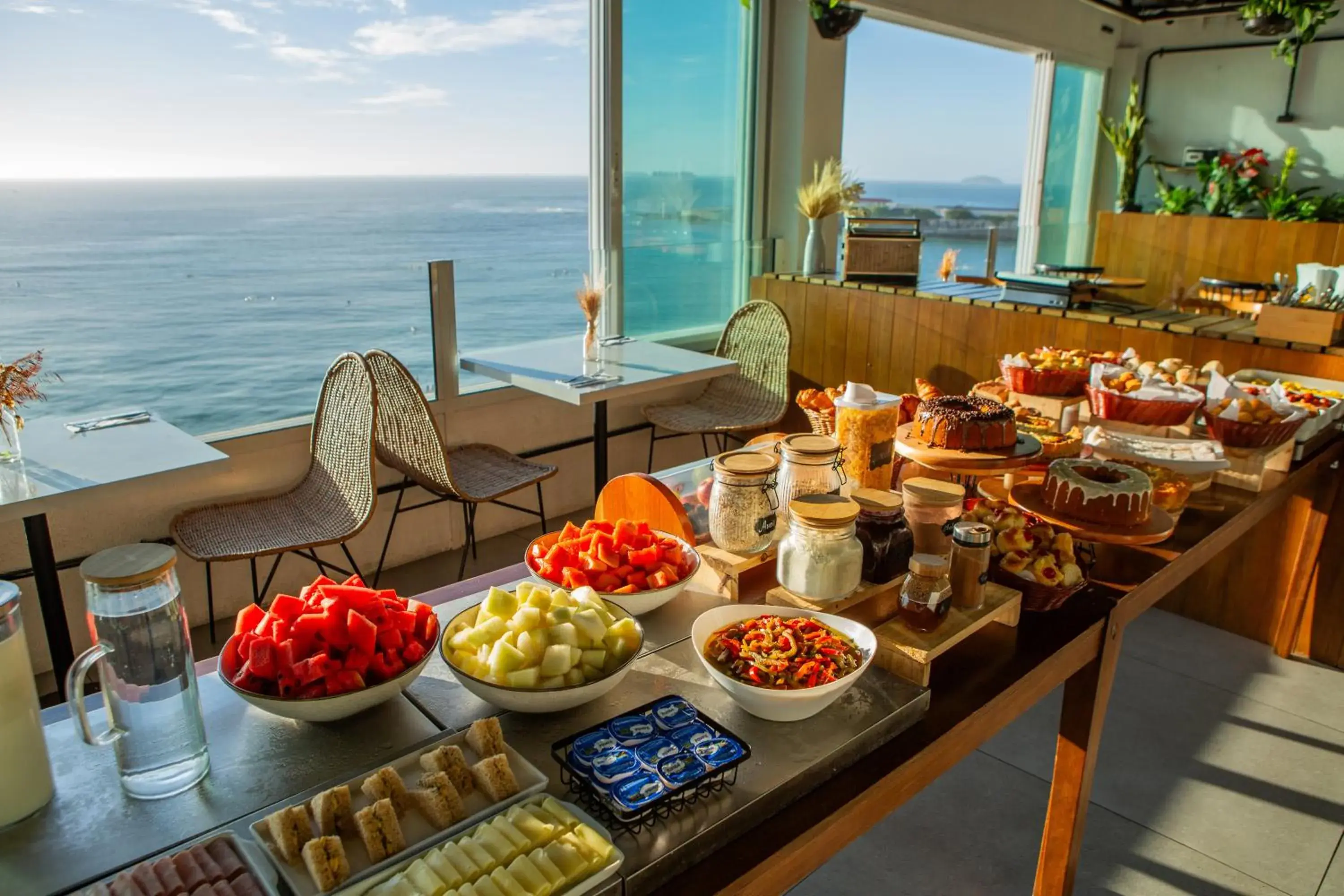 Breakfast in Socialtel Copacabana Breakfast in Socialtel Copacabana