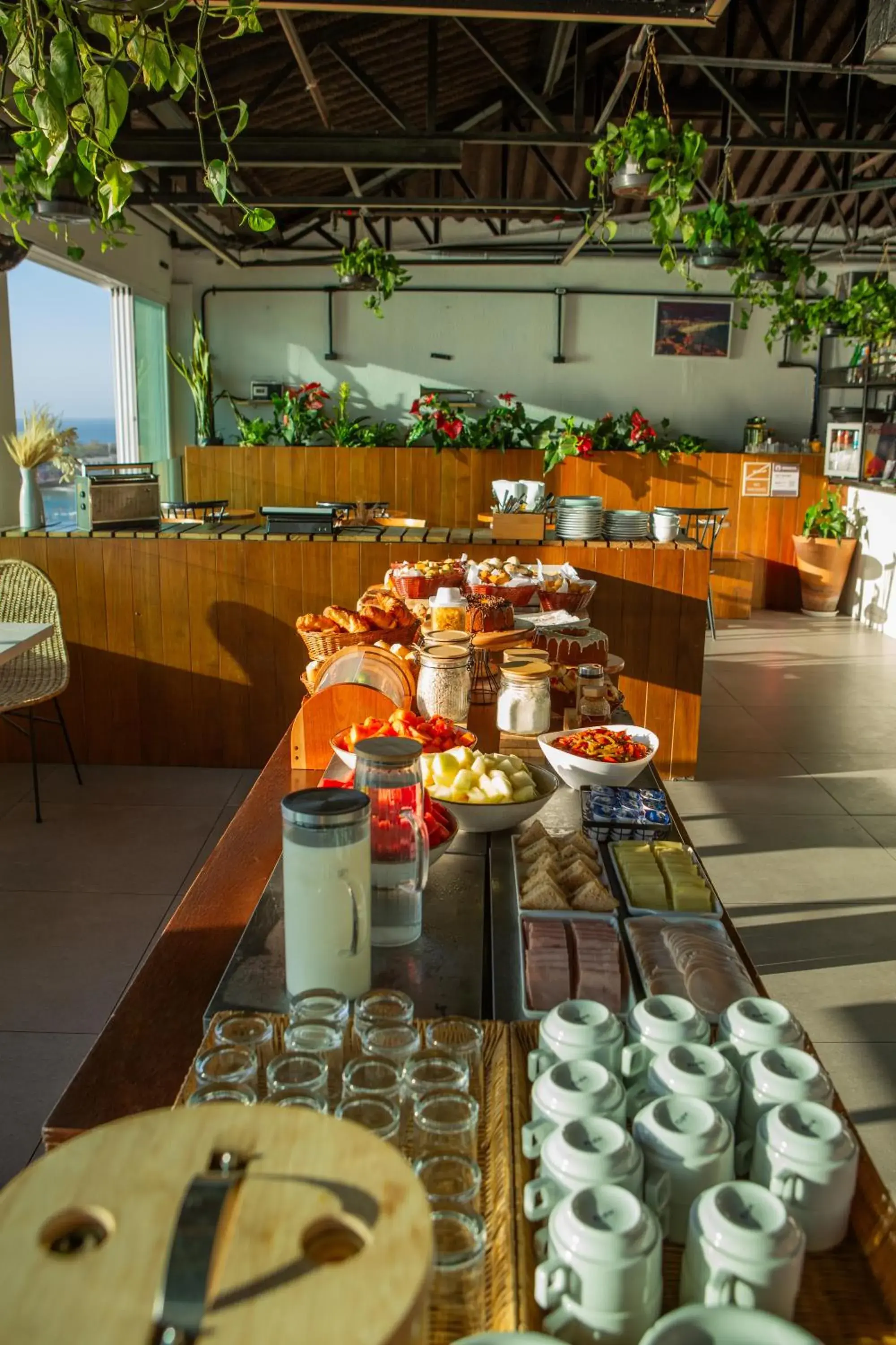 Breakfast in Socialtel Copacabana Breakfast in Socialtel Copacabana