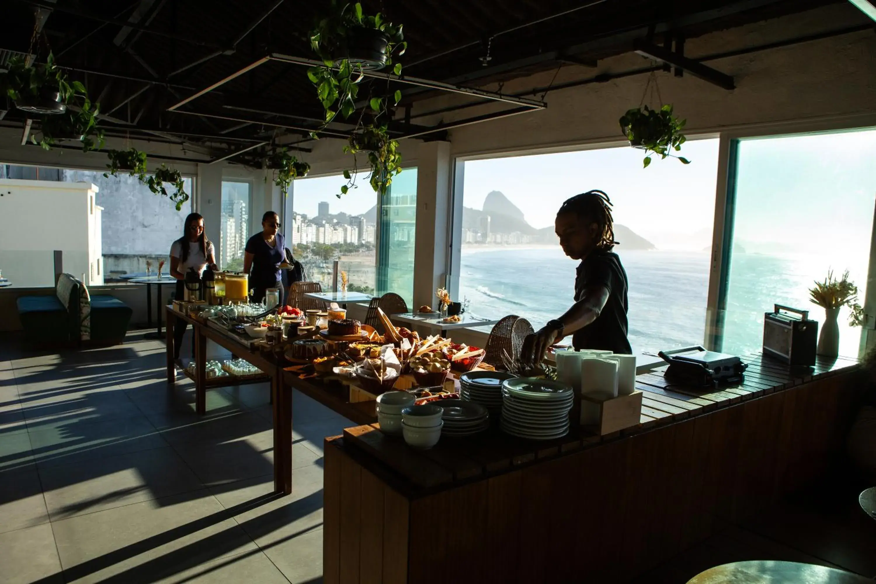 Breakfast in Socialtel Copacabana Breakfast in Socialtel Copacabana
