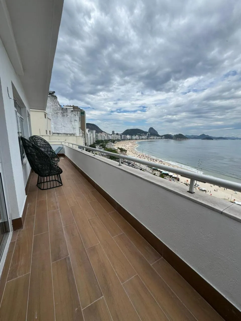 Balcony/Terrace in Socialtel Copacabana