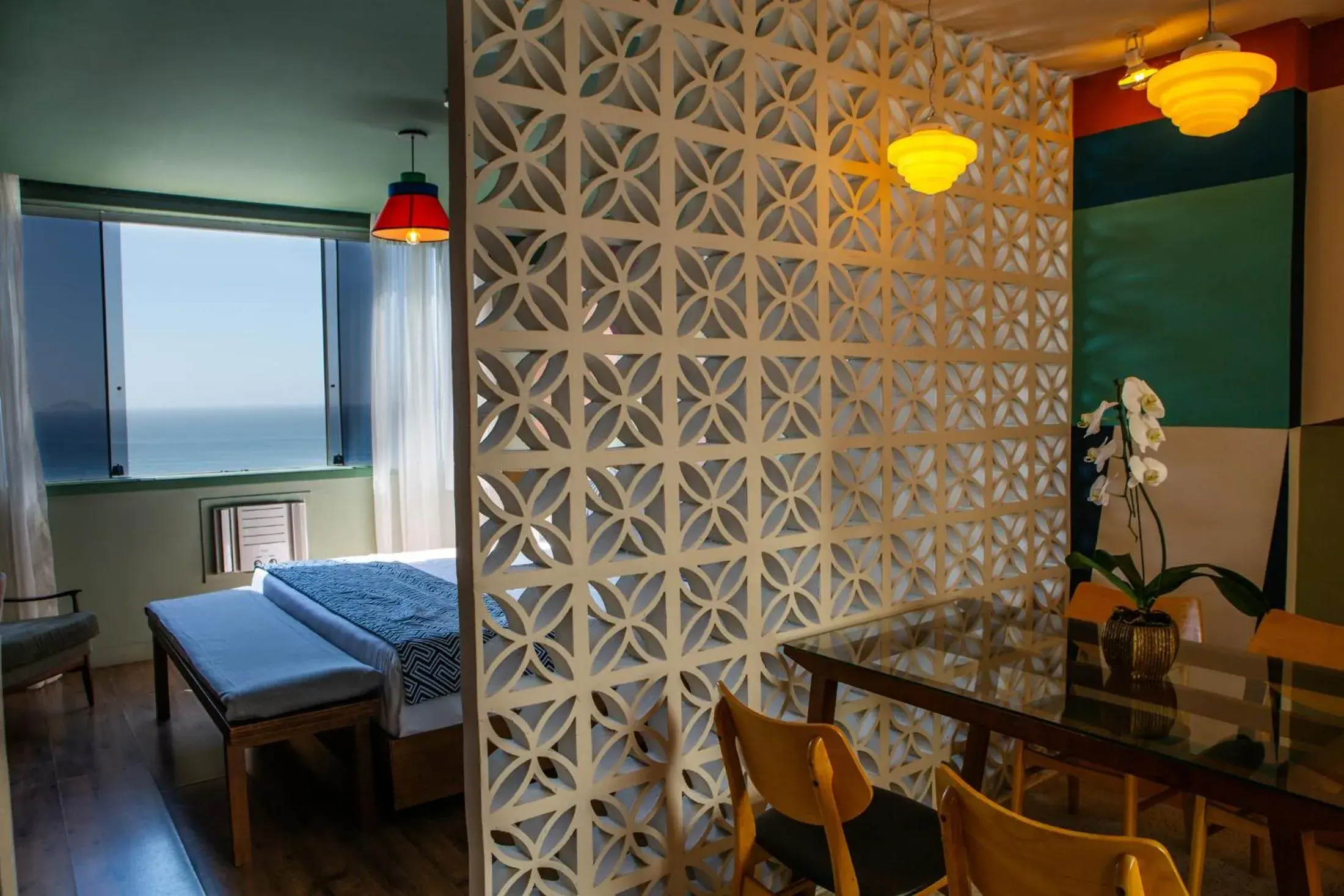 Bedroom in Socialtel Copacabana Bedroom in Socialtel Copacabana