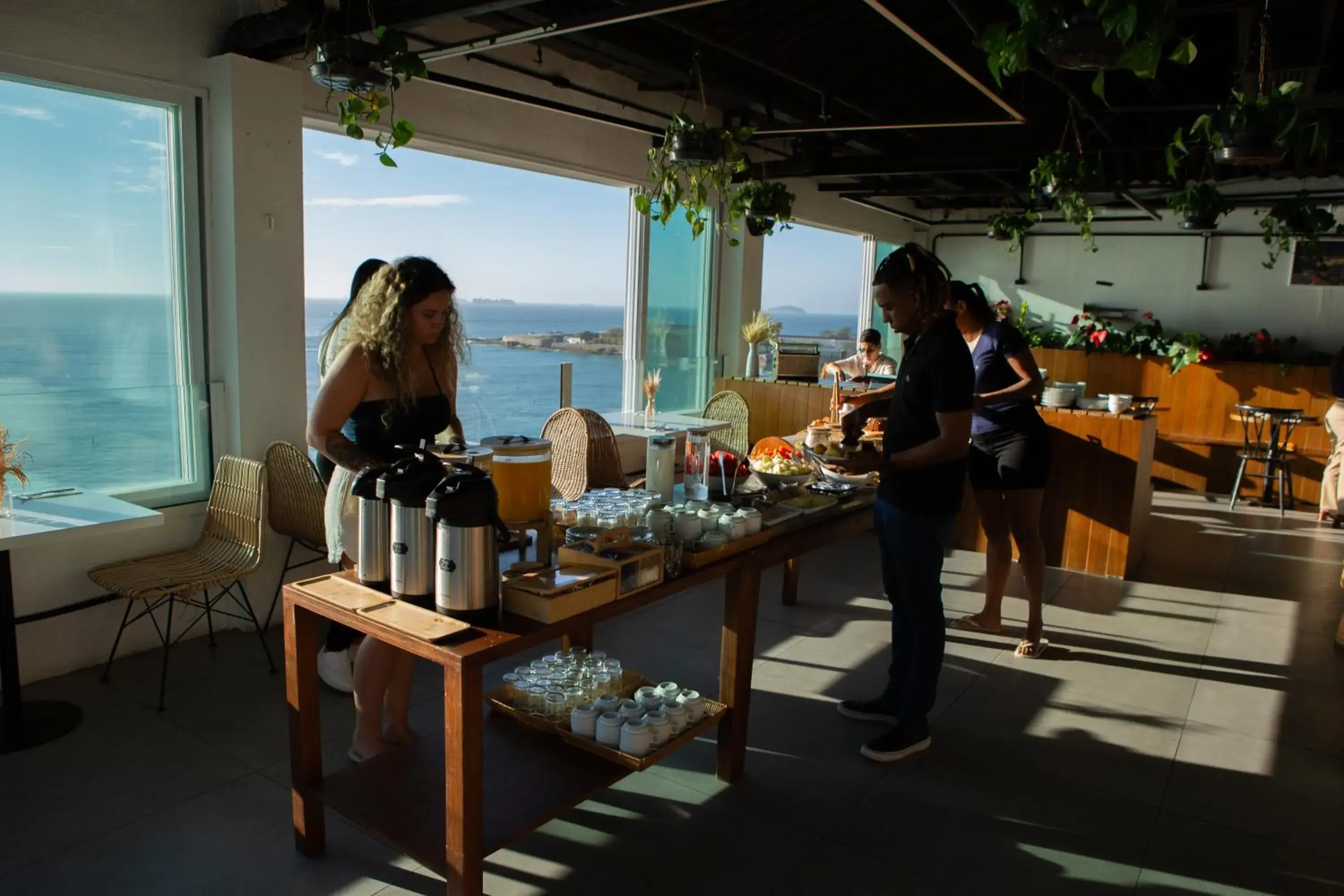 Breakfast in Socialtel Copacabana Breakfast in Socialtel Copacabana