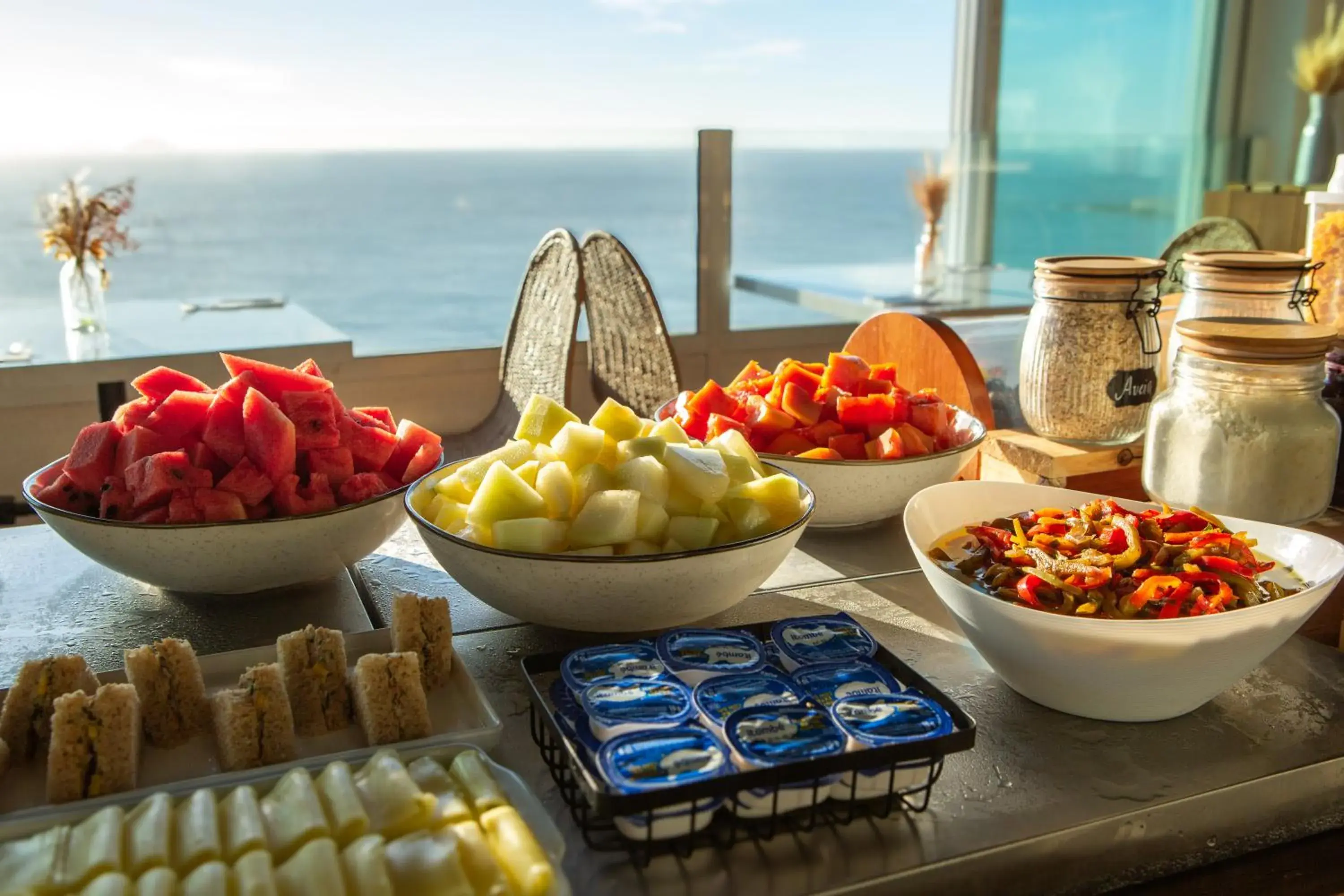 Breakfast in Socialtel Copacabana Breakfast in Socialtel Copacabana