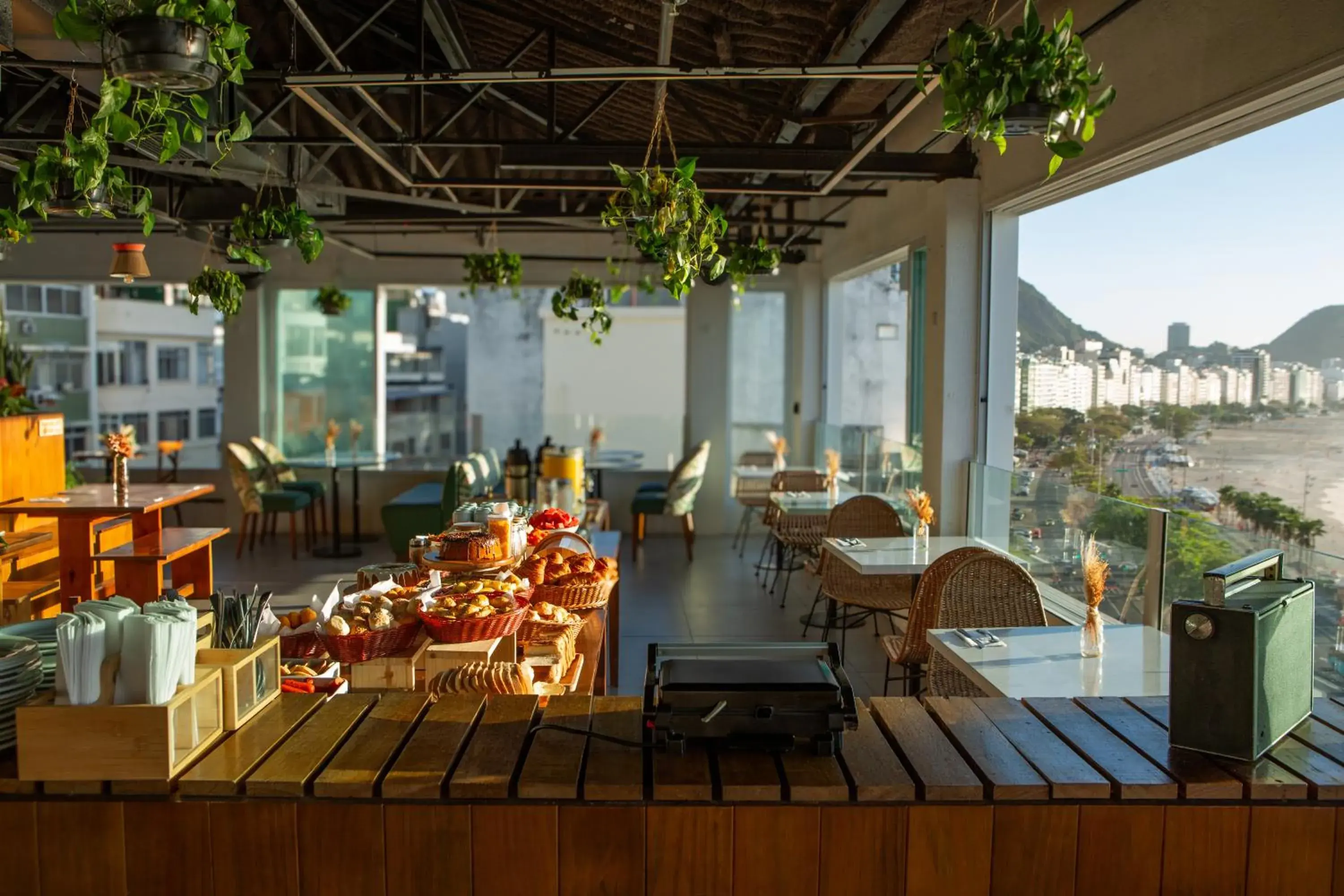 Breakfast in Socialtel Copacabana Breakfast in Socialtel Copacabana