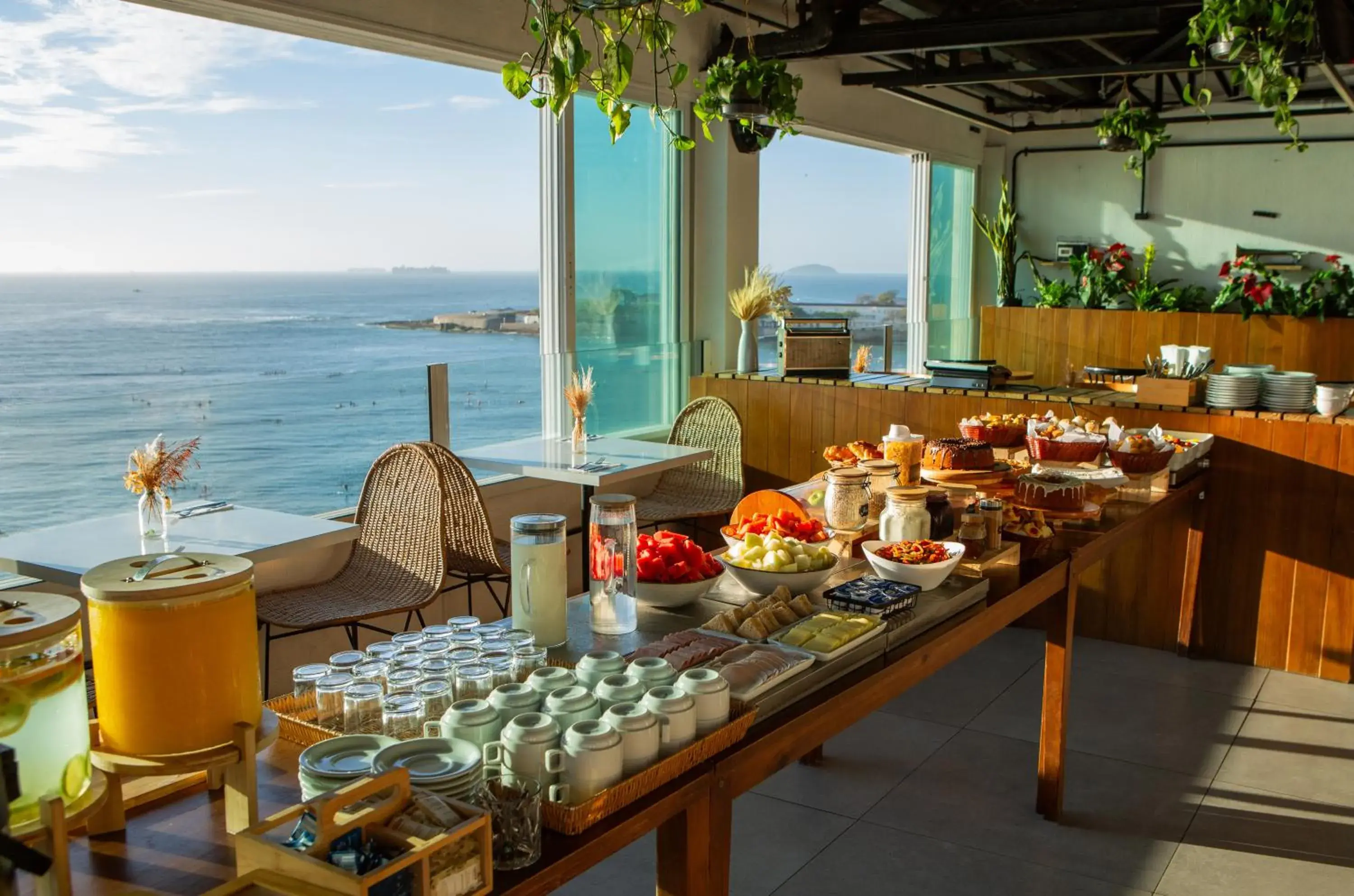 Breakfast in Socialtel Copacabana Breakfast in Socialtel Copacabana