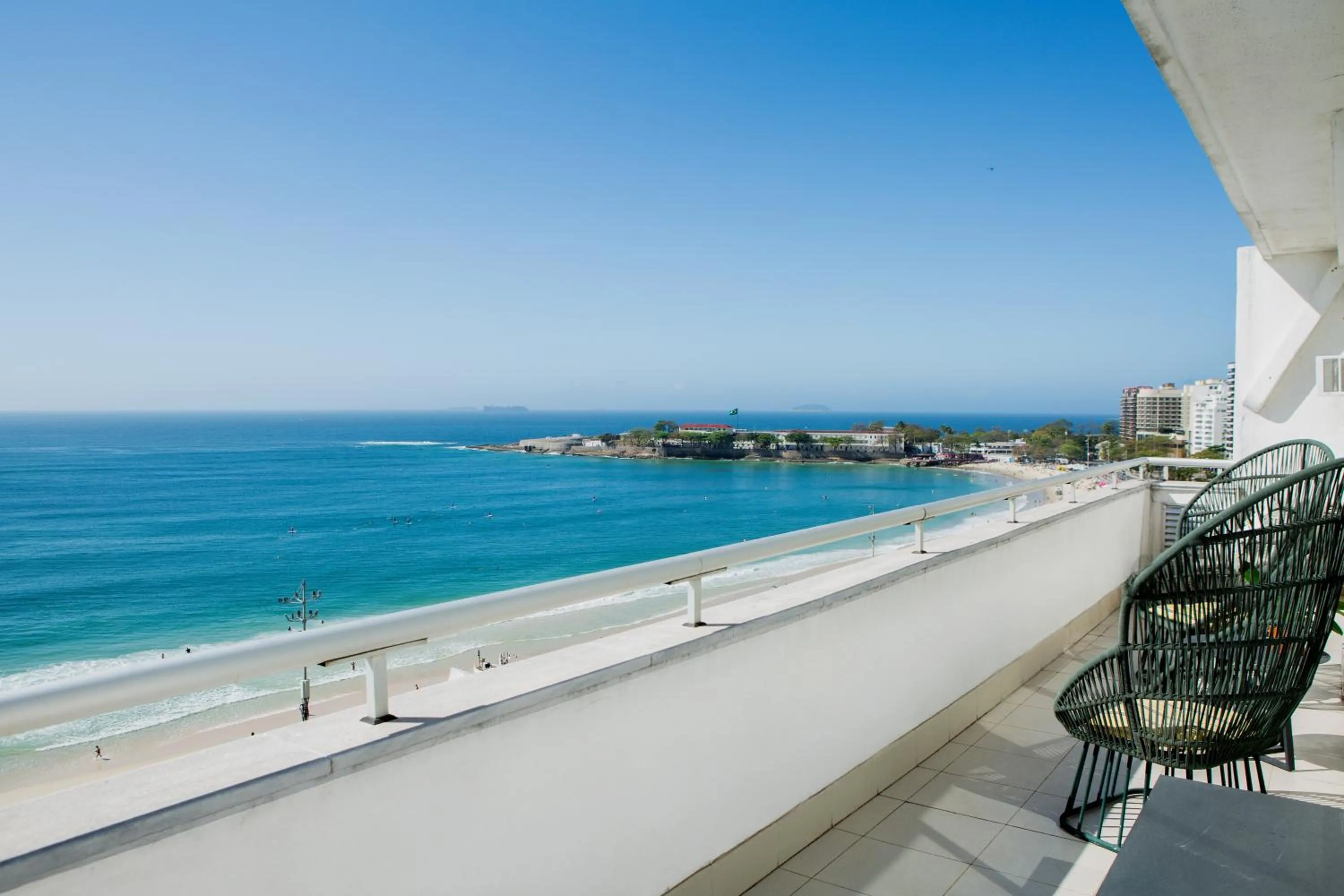 View (from property/room) in Socialtel Copacabana