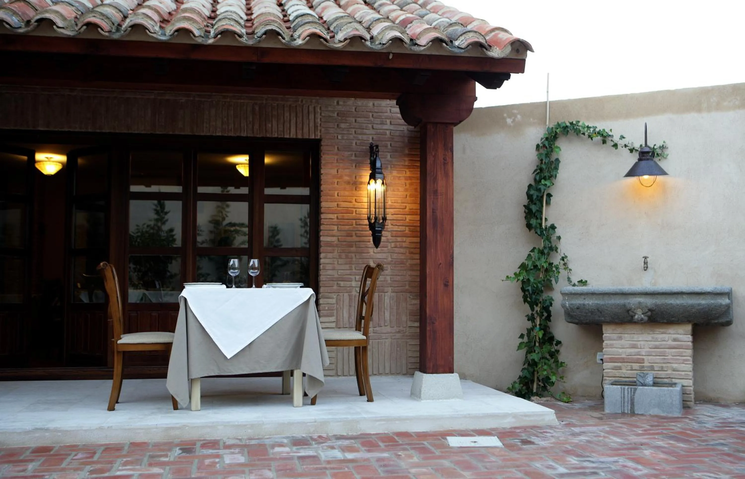 Patio in Posada Los Condestables Hotel & Spa