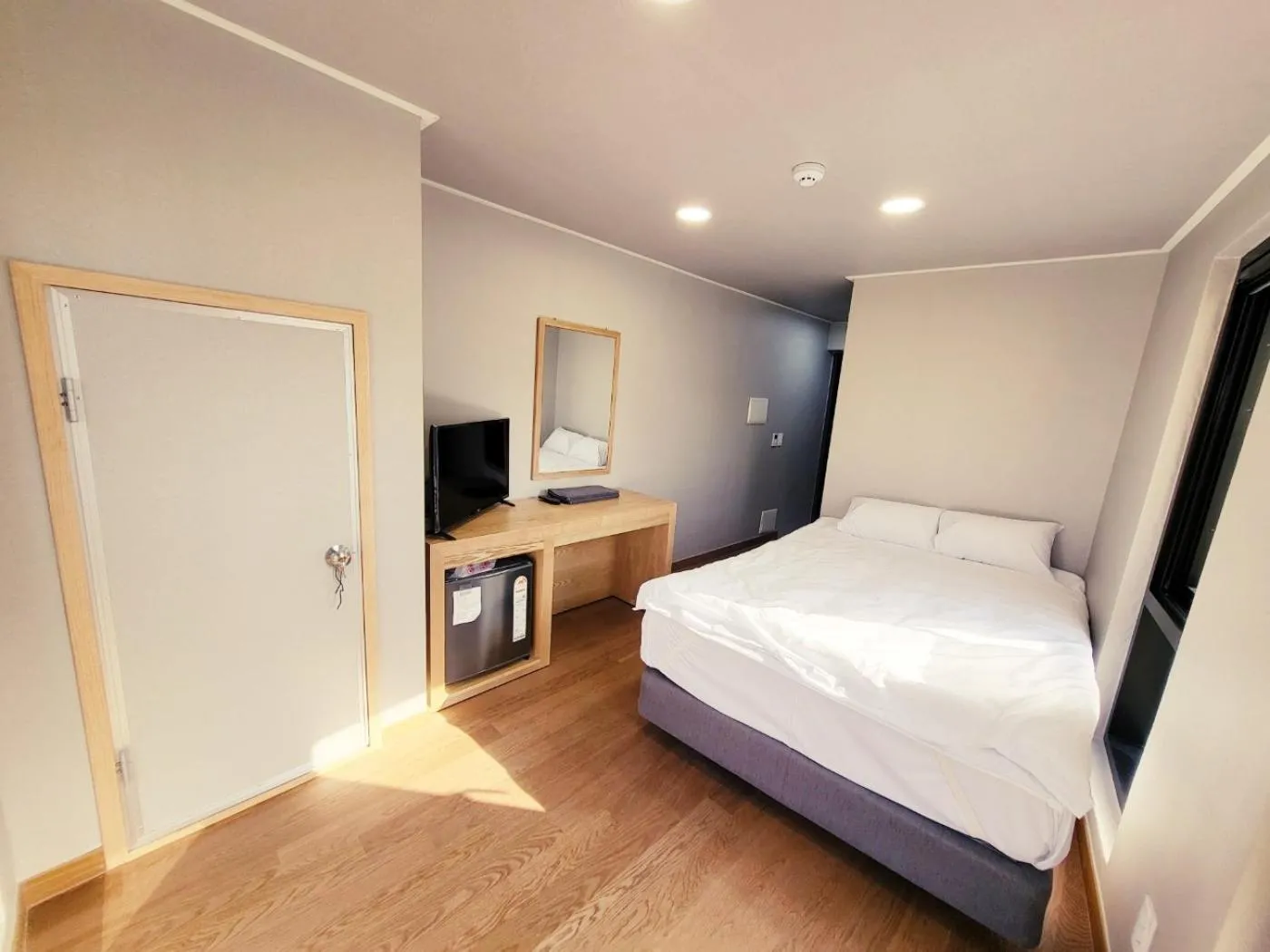 Toilet, Bed in JM Stay