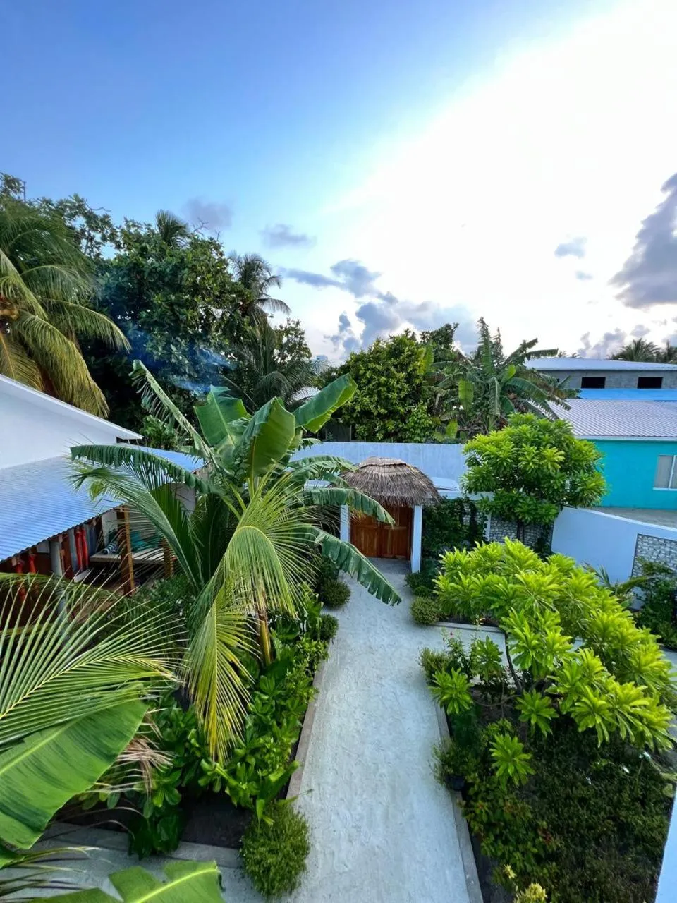 Natural landscape in Seaside Dhigurah
