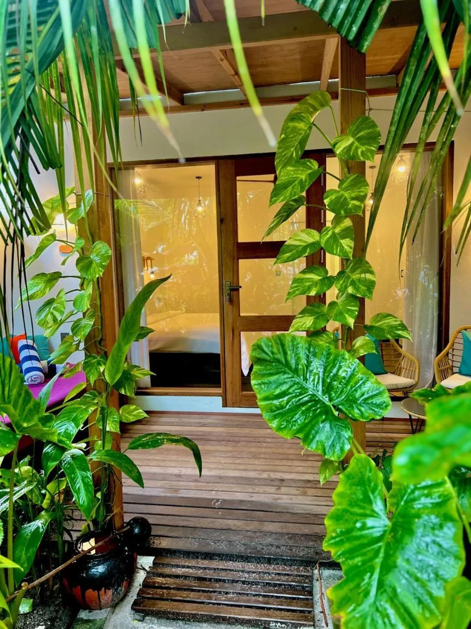 Garden in Seaside Dhigurah