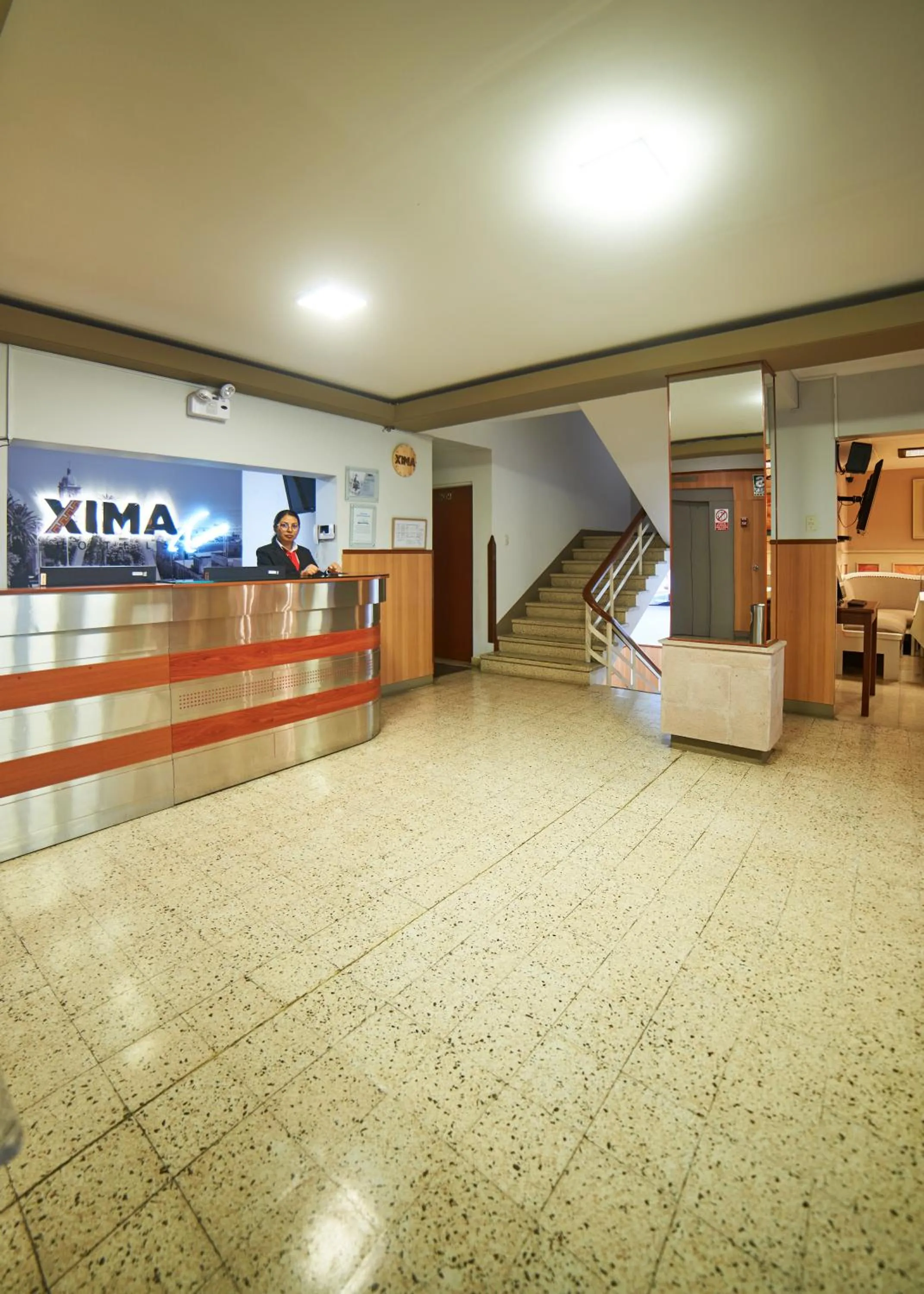 Lobby or reception in Xima Central Tacna