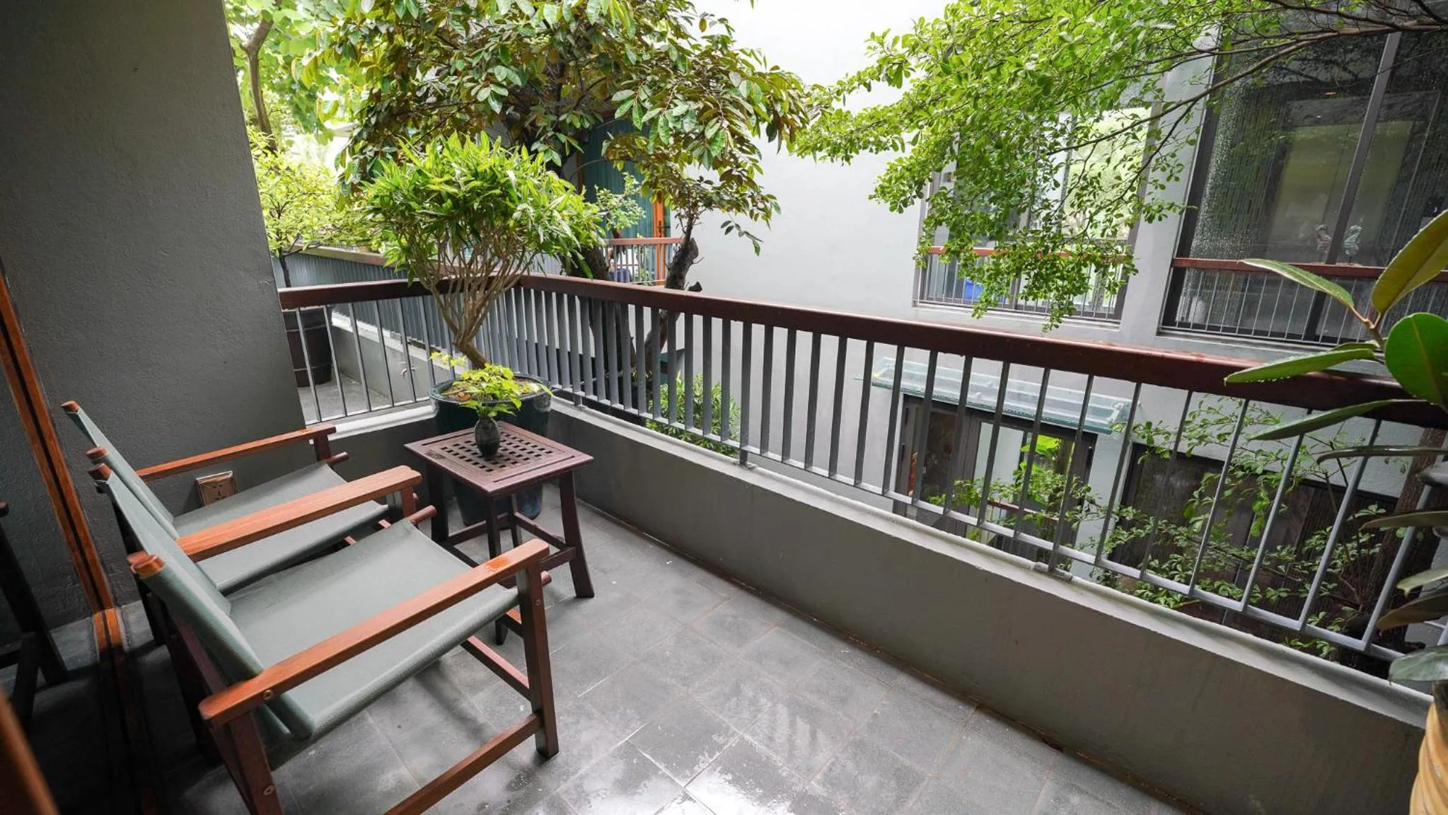 Balcony/Terrace in CHiEM HoiAn - The Beachside Boutique Hotel & Villa