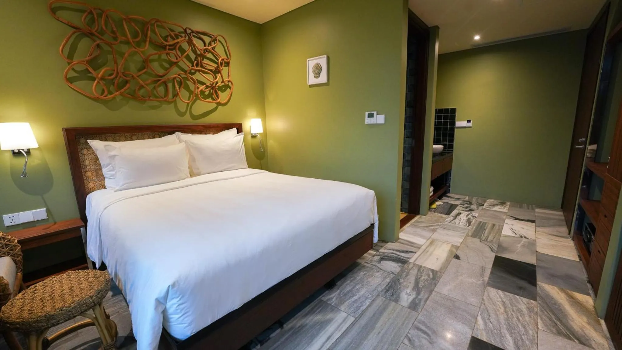 Photo of the whole room, Bed in CHiEM HoiAn - The Beachside Boutique Hotel & Villa