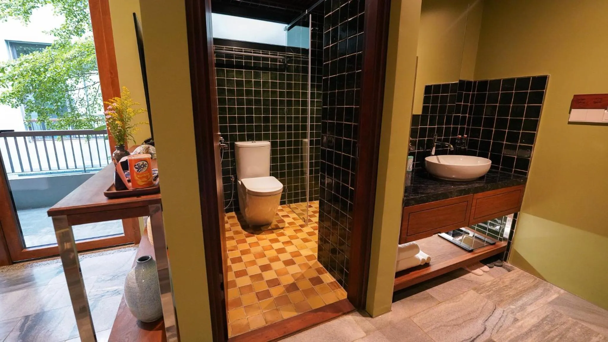 Toilet in CHiEM HoiAn - The Beachside Boutique Hotel & Villa