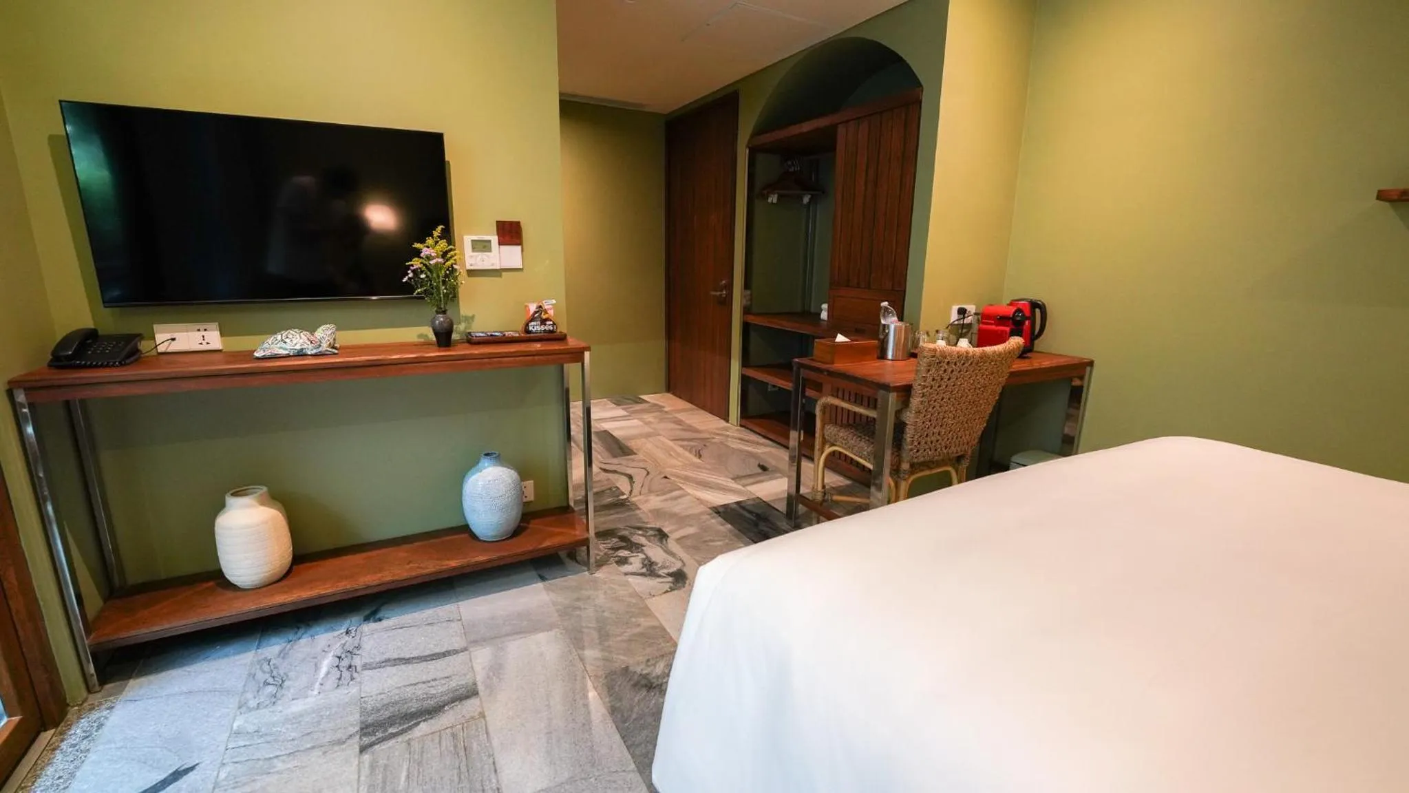 Bed in CHiEM HoiAn - The Beachside Boutique Hotel & Villa