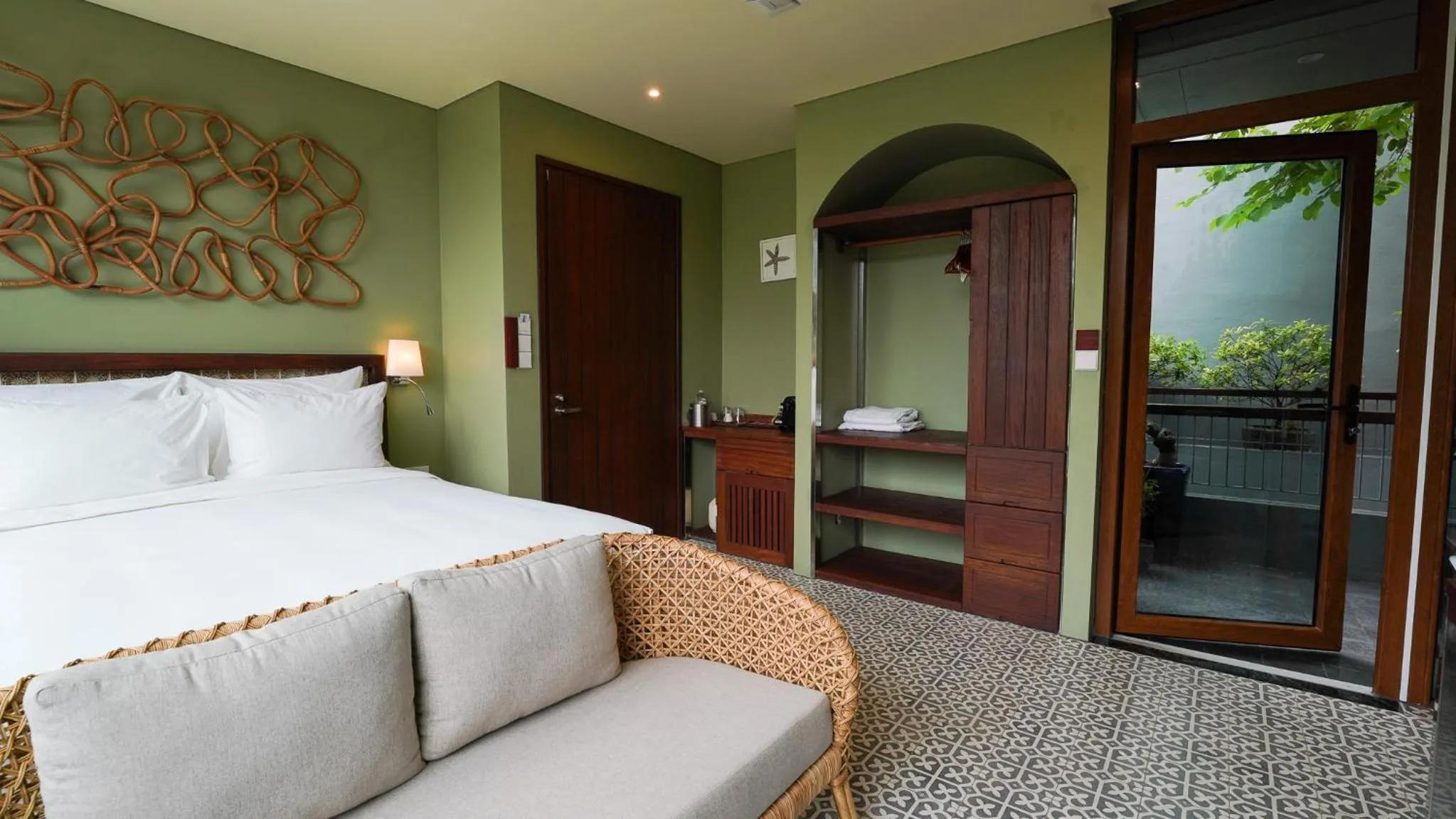 Bed in CHiEM HoiAn - The Beachside Boutique Hotel & Villa