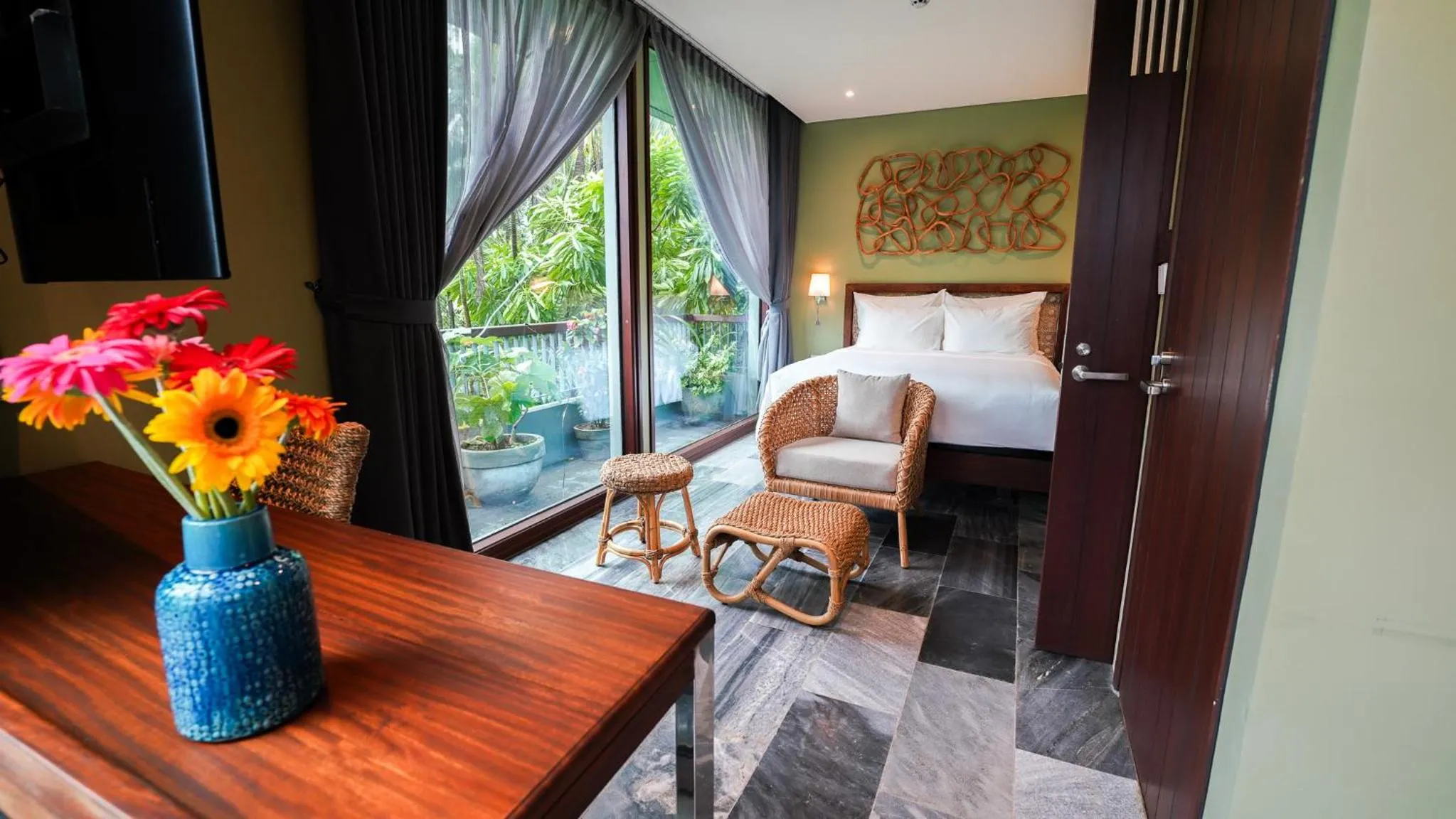 Bedroom in CHiEM HoiAn - The Beachside Boutique Hotel & Villa