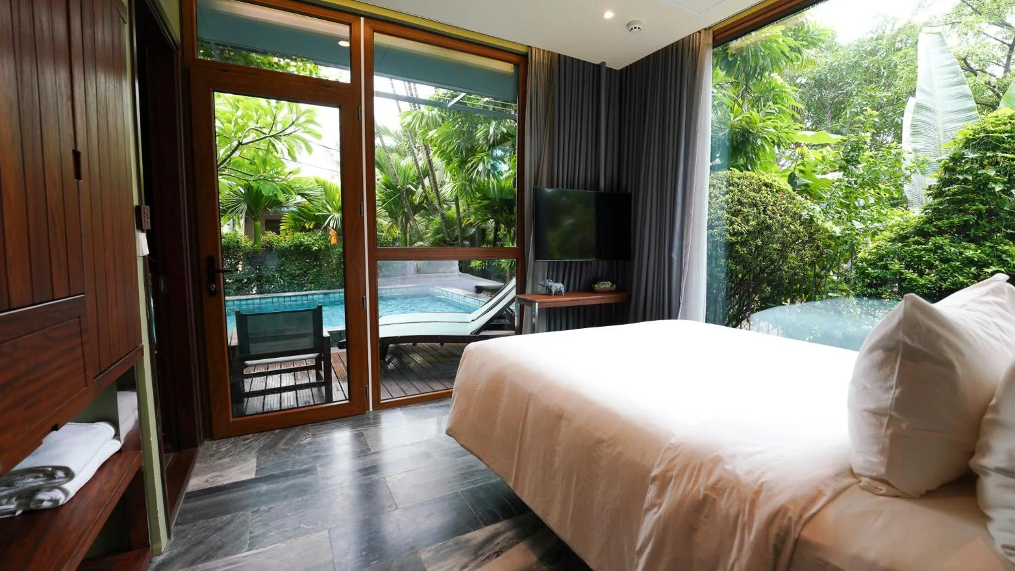 Natural landscape, Bed in CHiEM HoiAn - The Beachside Boutique Hotel & Villa