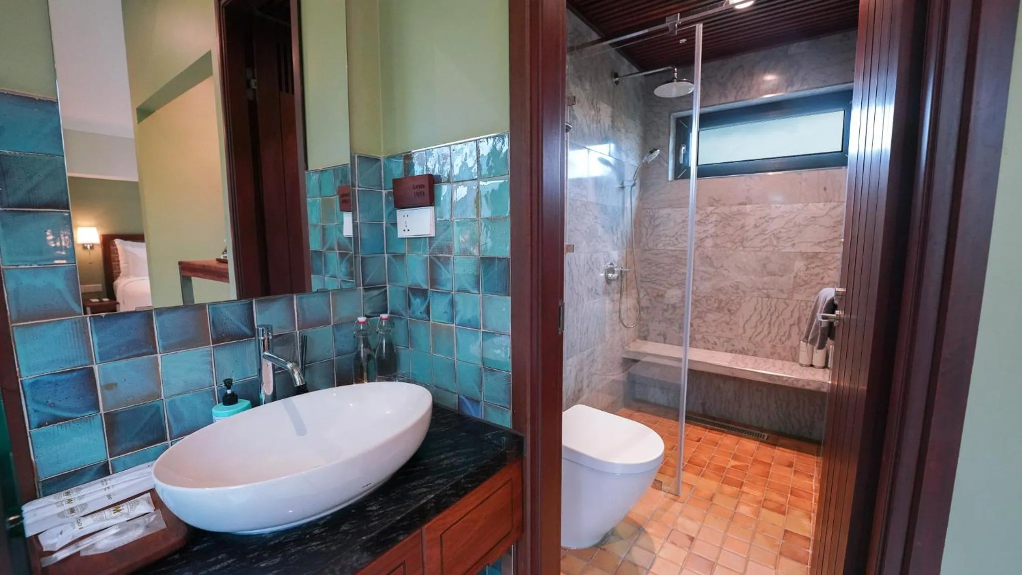 Shower in CHiEM HoiAn - The Beachside Boutique Hotel & Villa