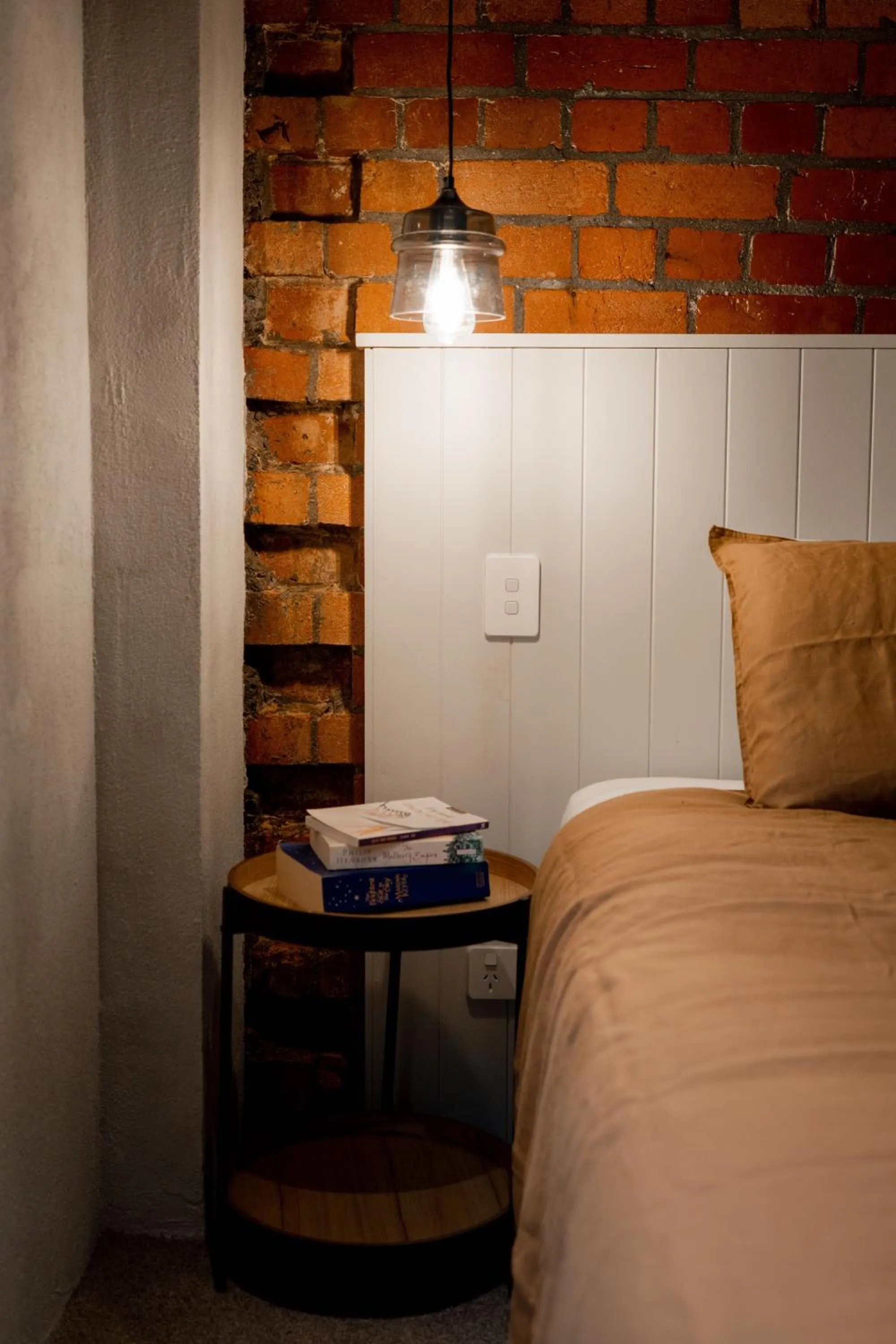 Bed in The Cobbler Hotel