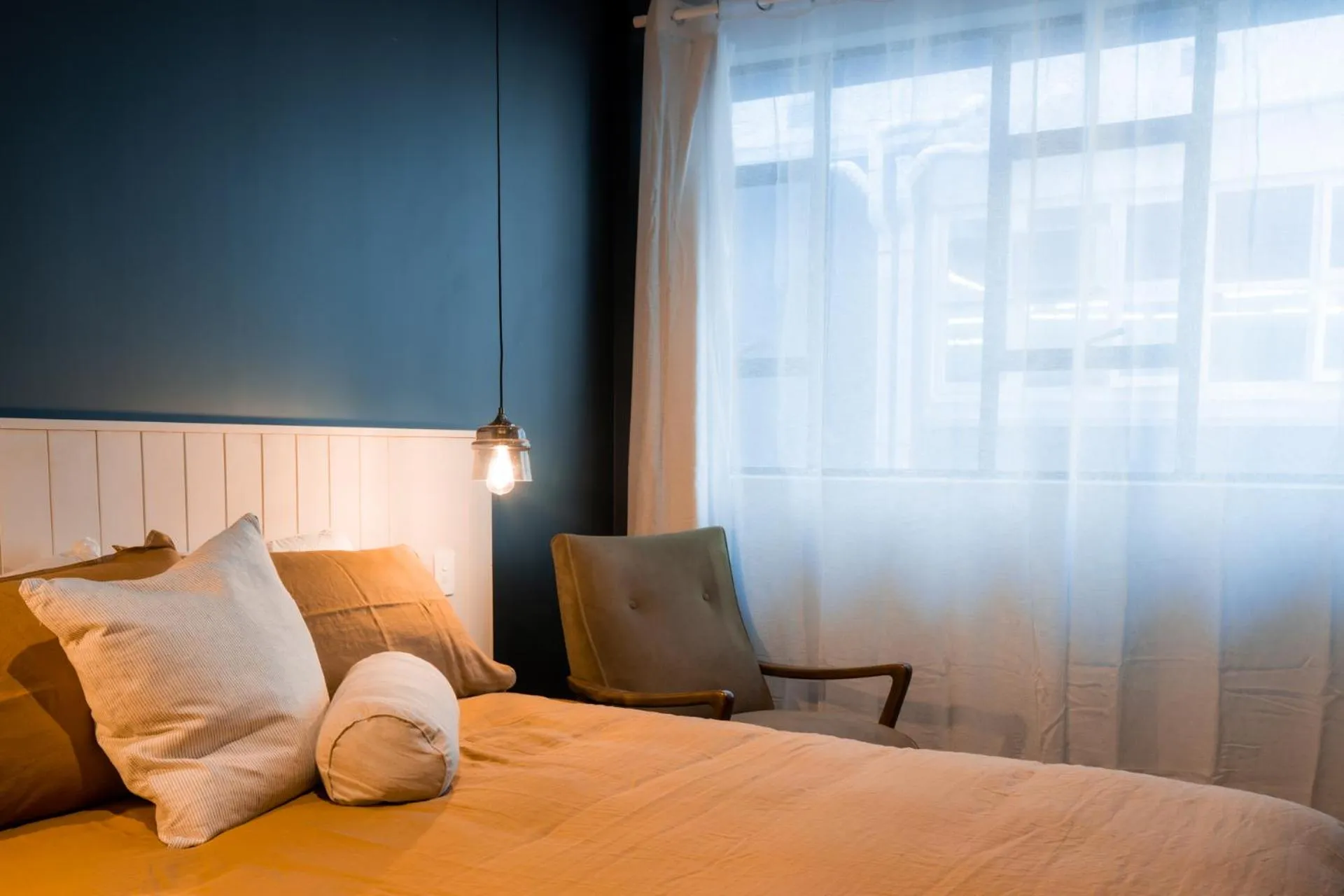 Bed in The Cobbler Hotel