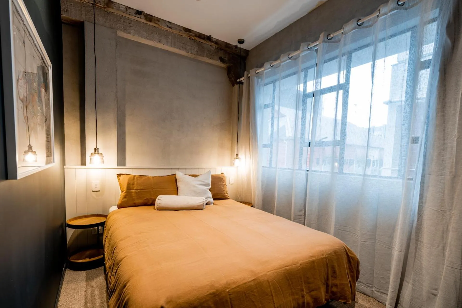 Bed in The Cobbler Hotel