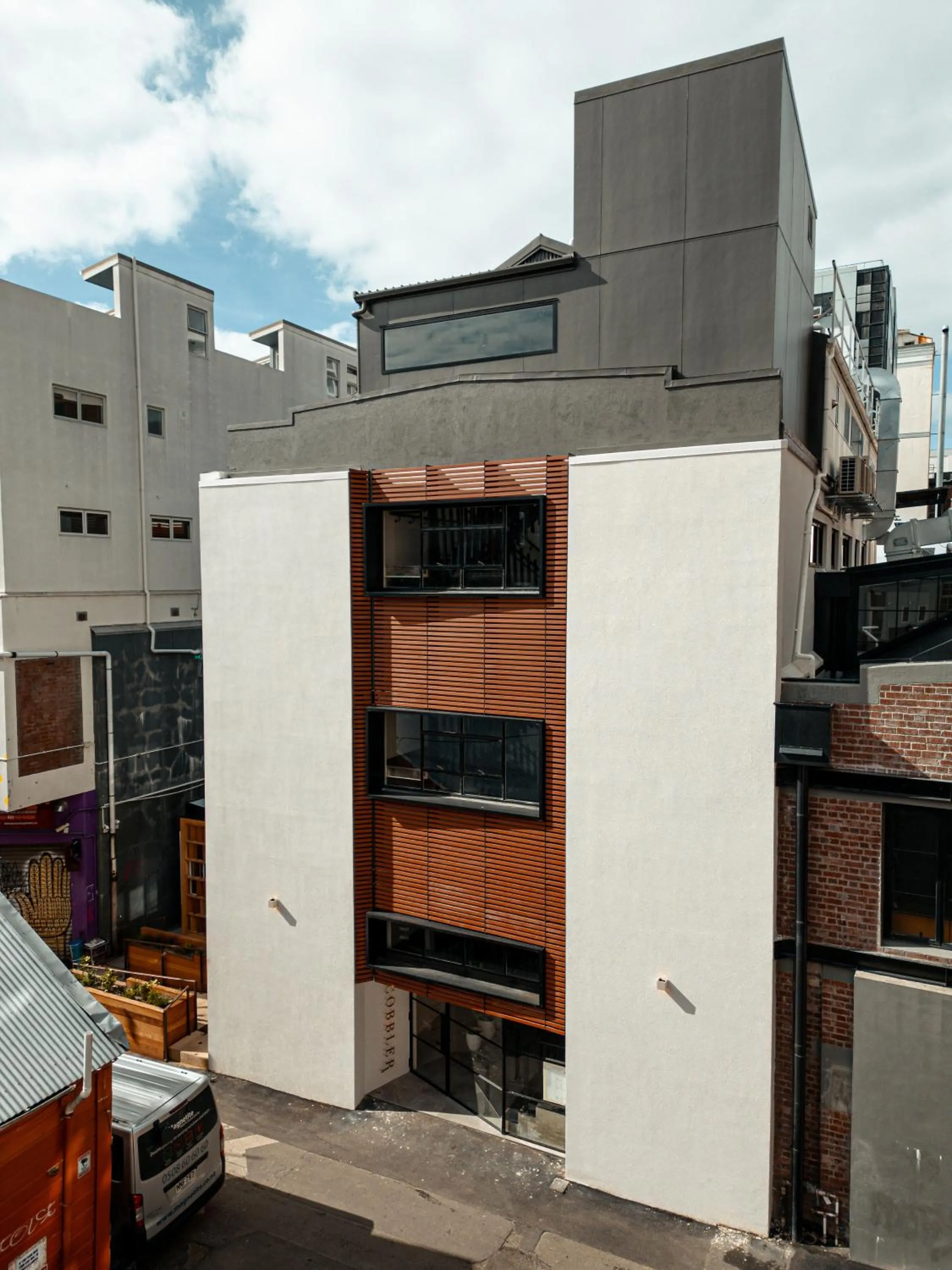 Property building in The Cobbler Hotel