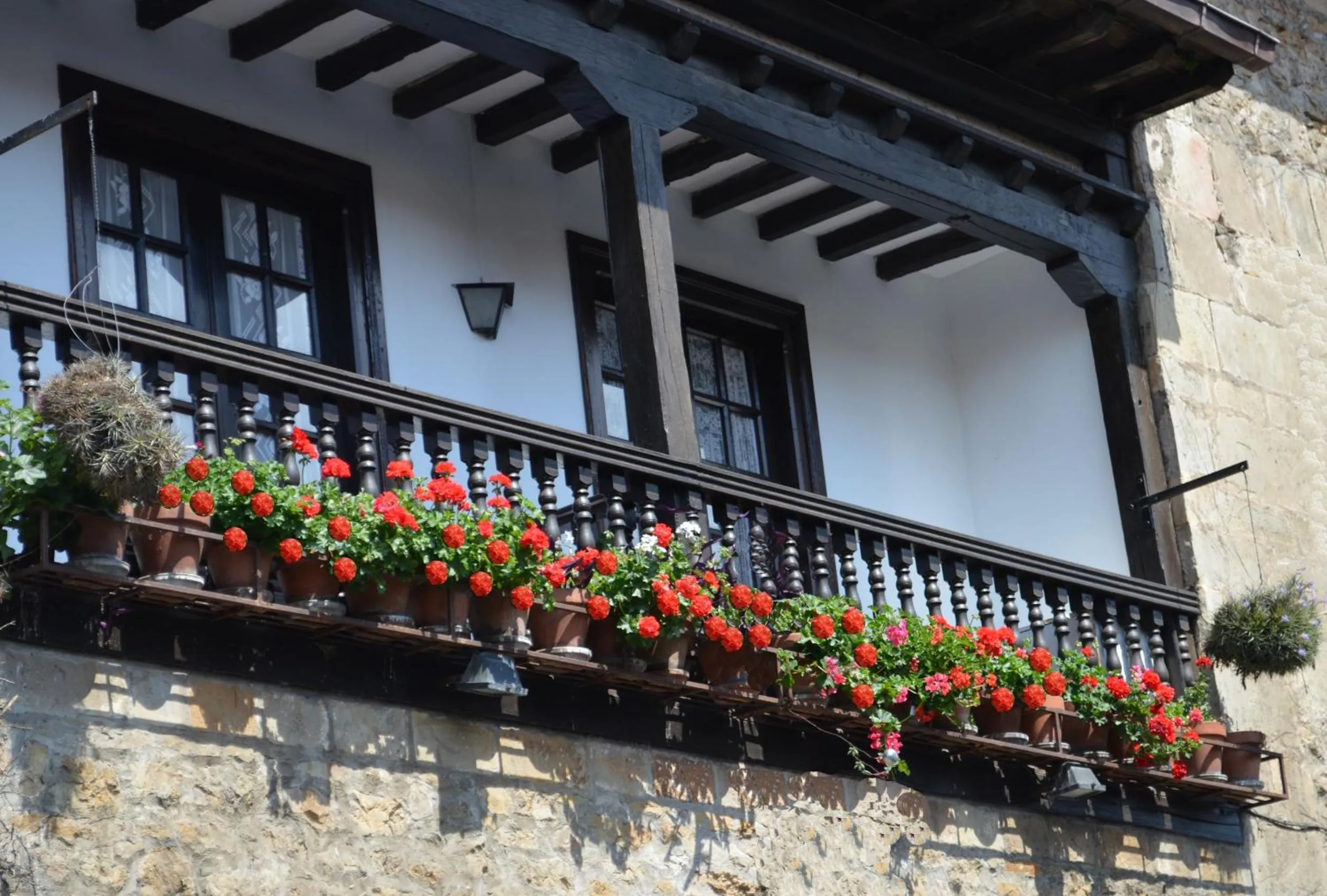 Property building in Hotel Santillana