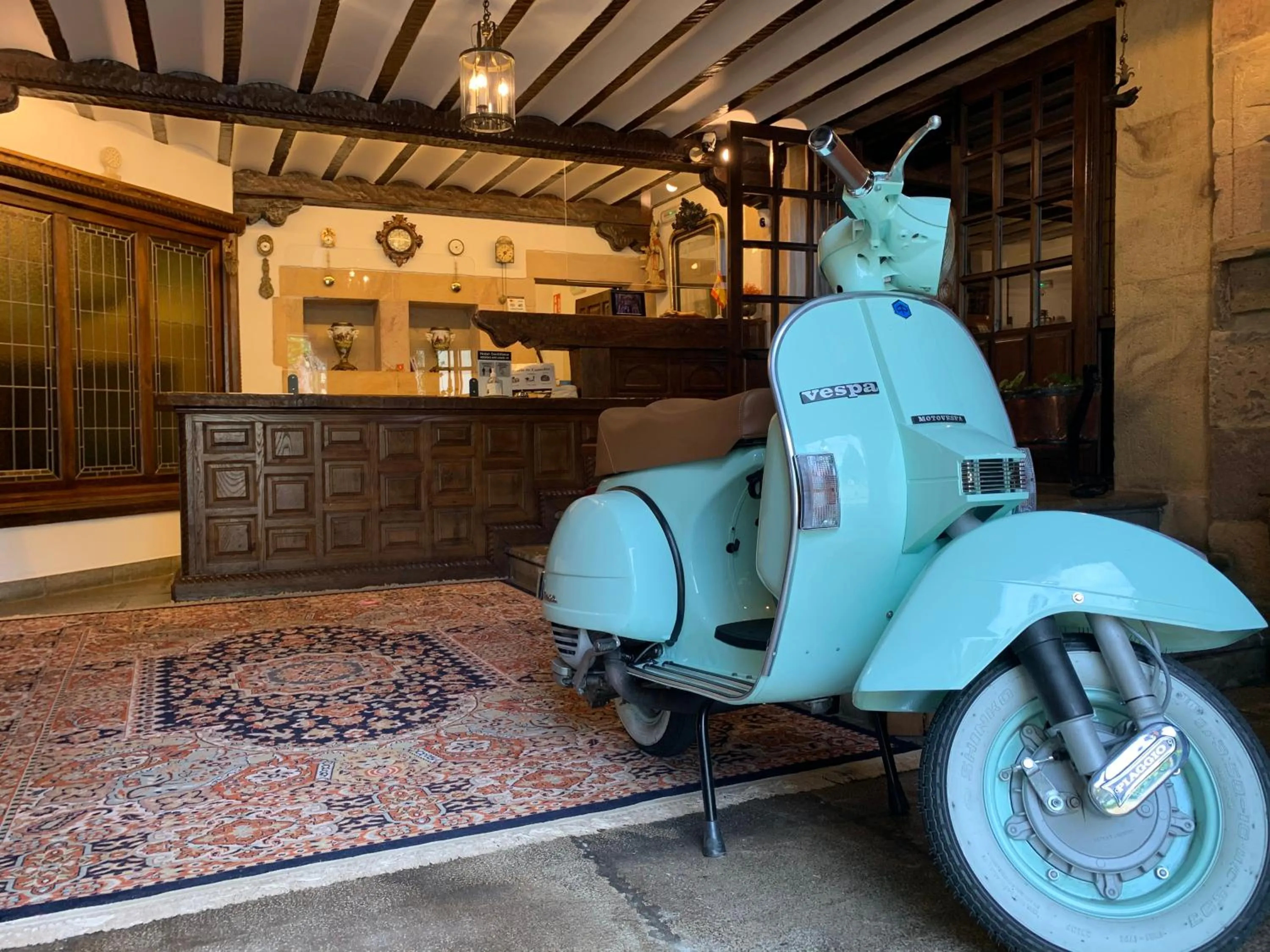 Property building in Hotel Santillana