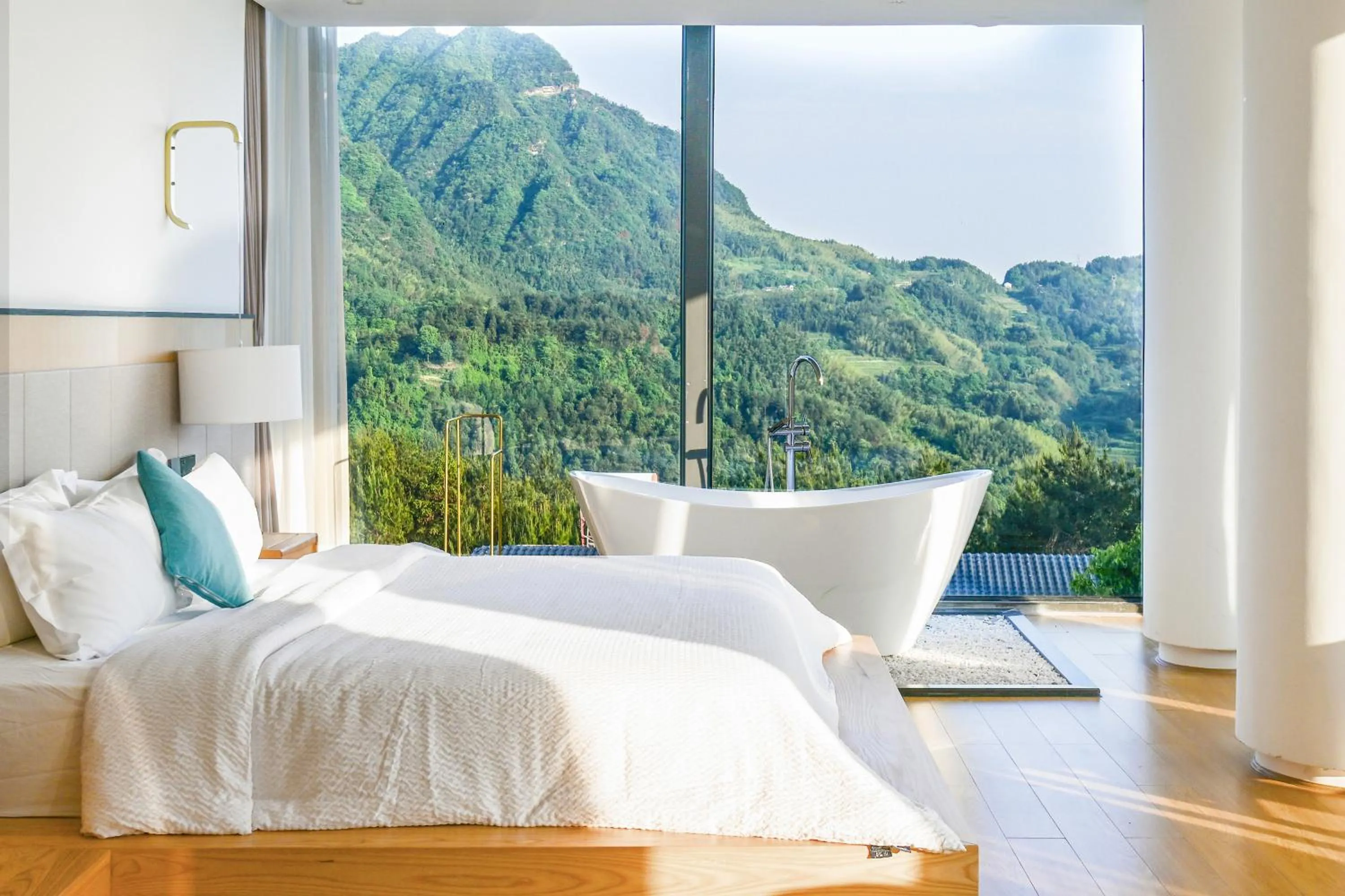 Bed in XMAN Sunrise Peaks Resort