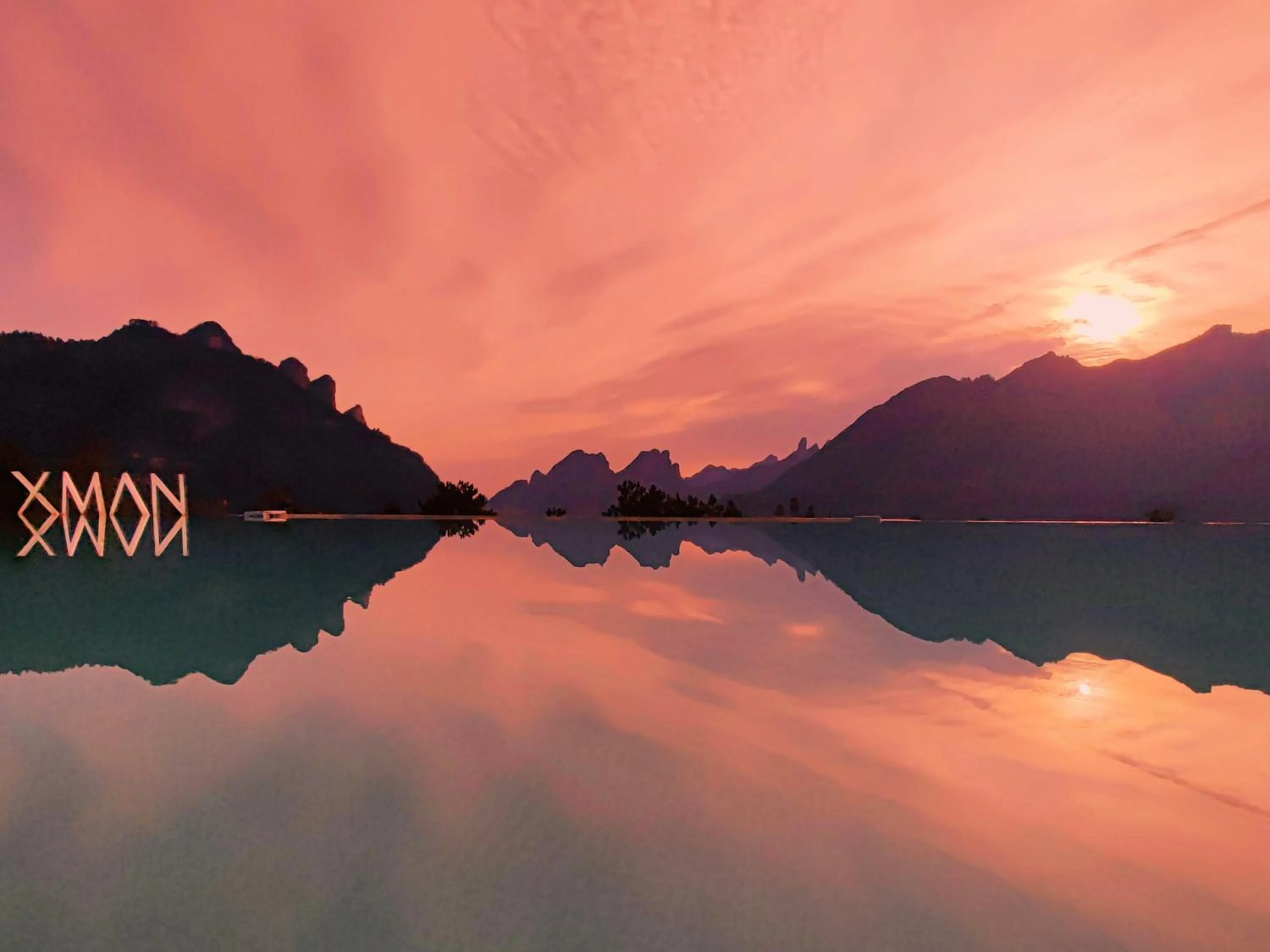 Mountain view in XMAN Sunrise Peaks Resort