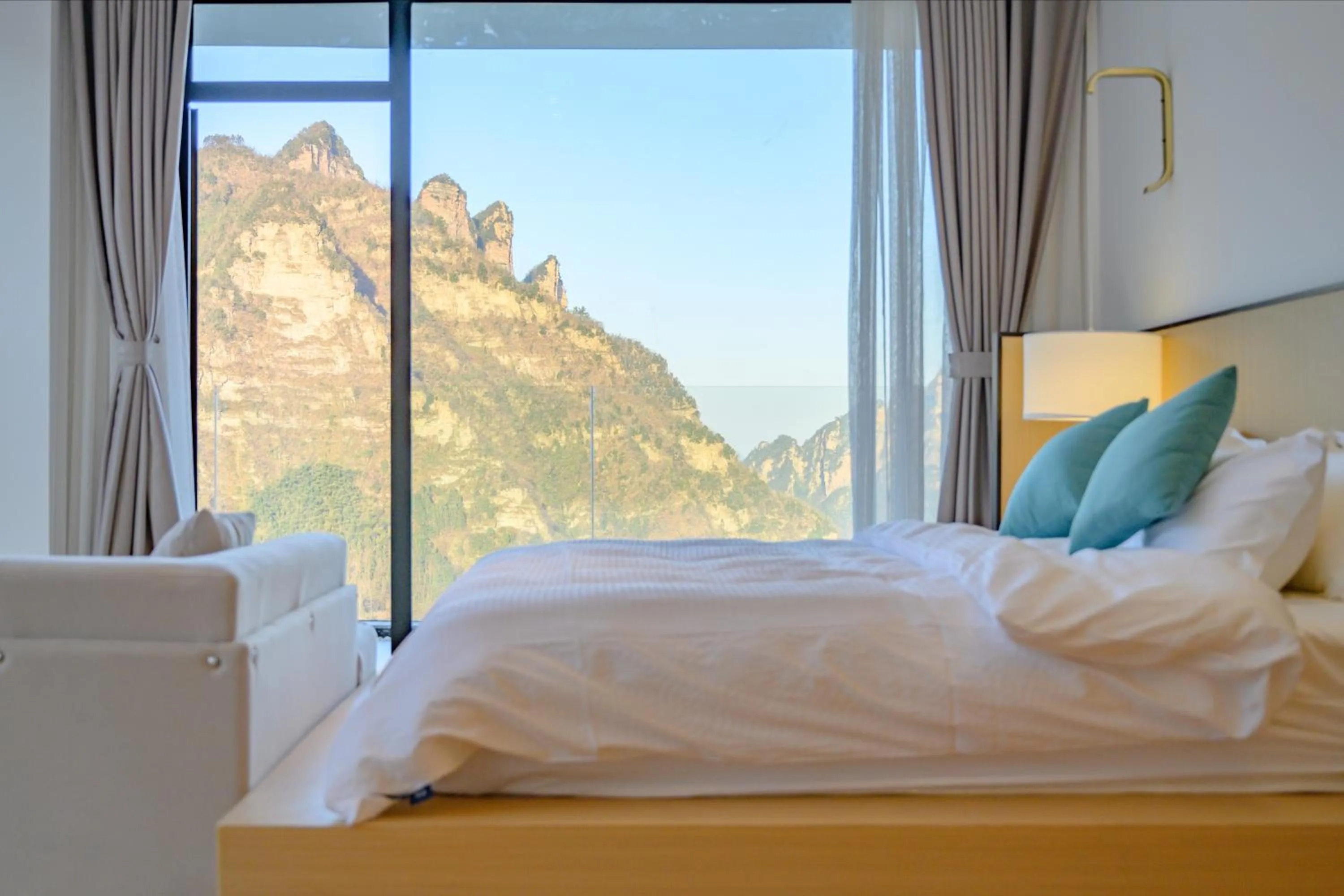 Bed in XMAN Sunrise Peaks Resort