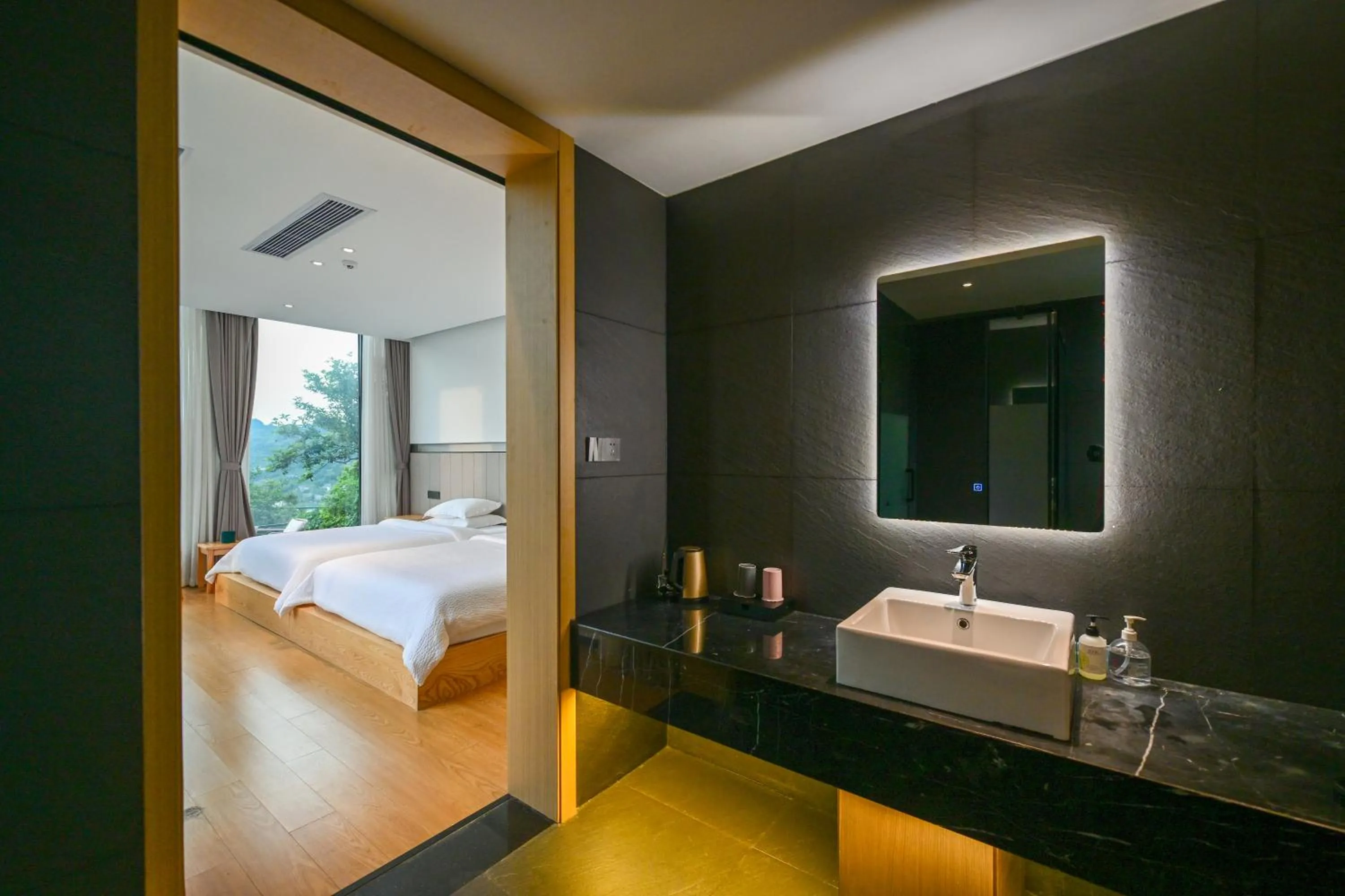 Bed in XMAN Sunrise Peaks Resort