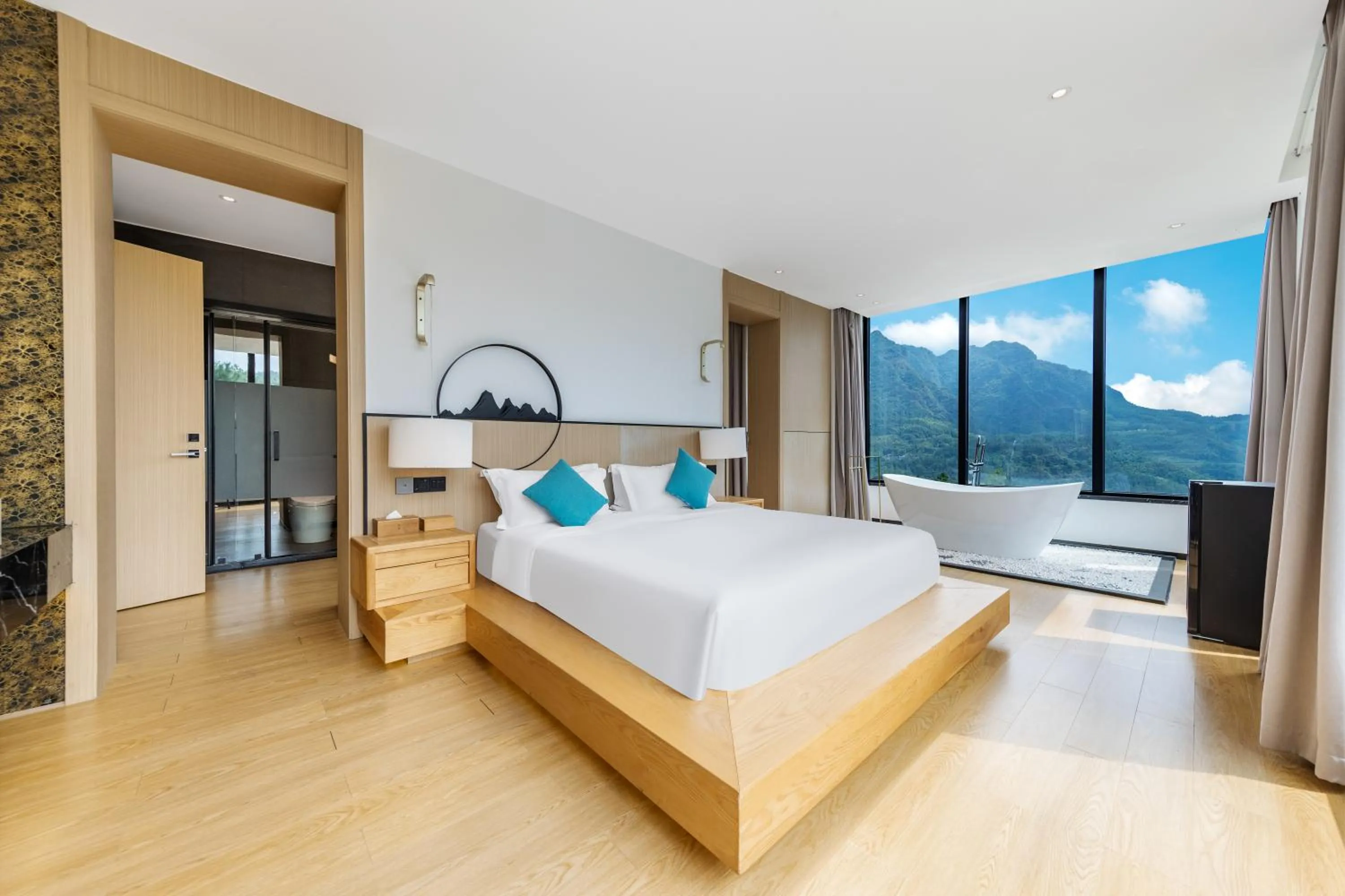 Bed in XMAN Sunrise Peaks Resort