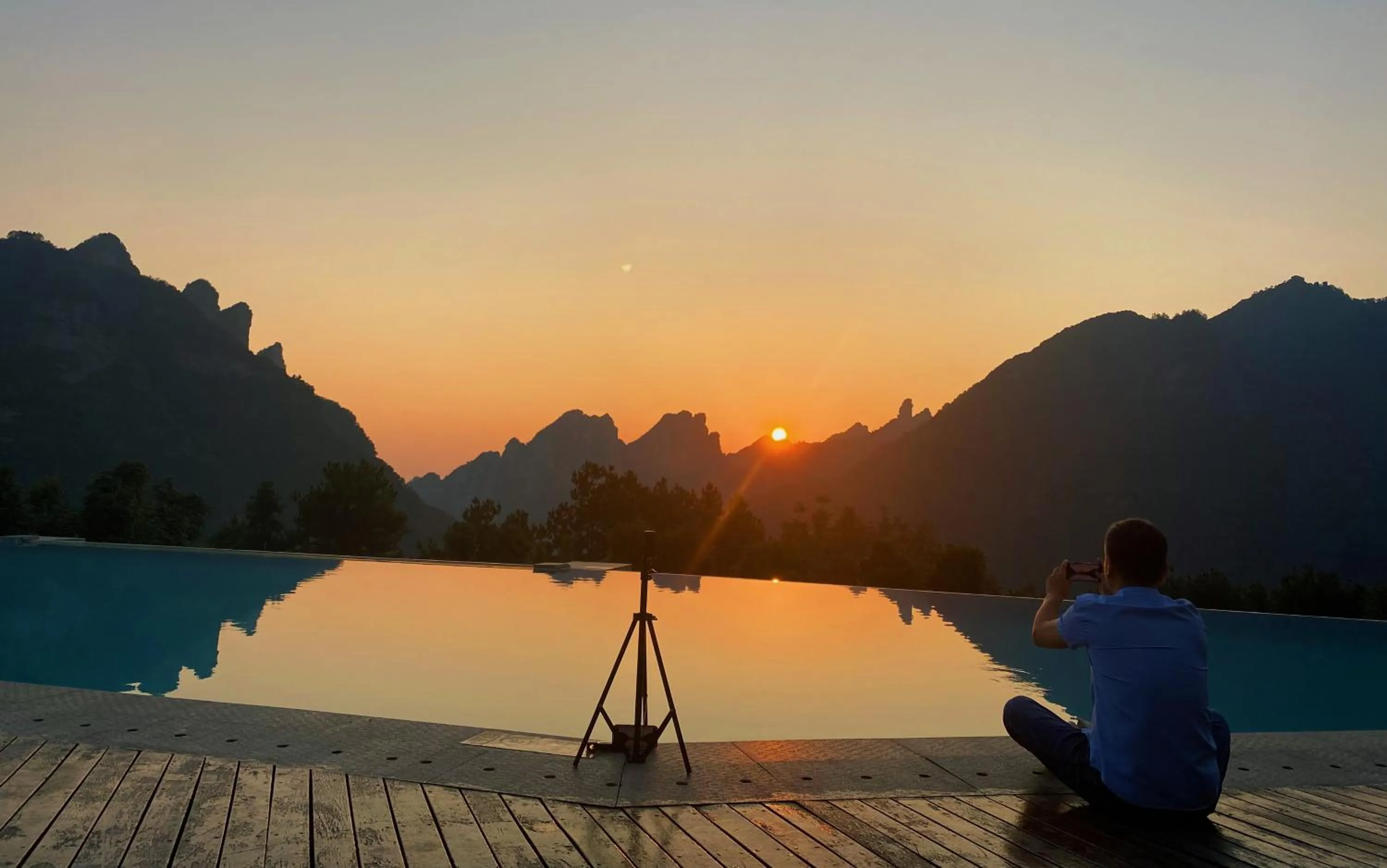 Swimming pool in XMAN Sunrise Peaks Resort
