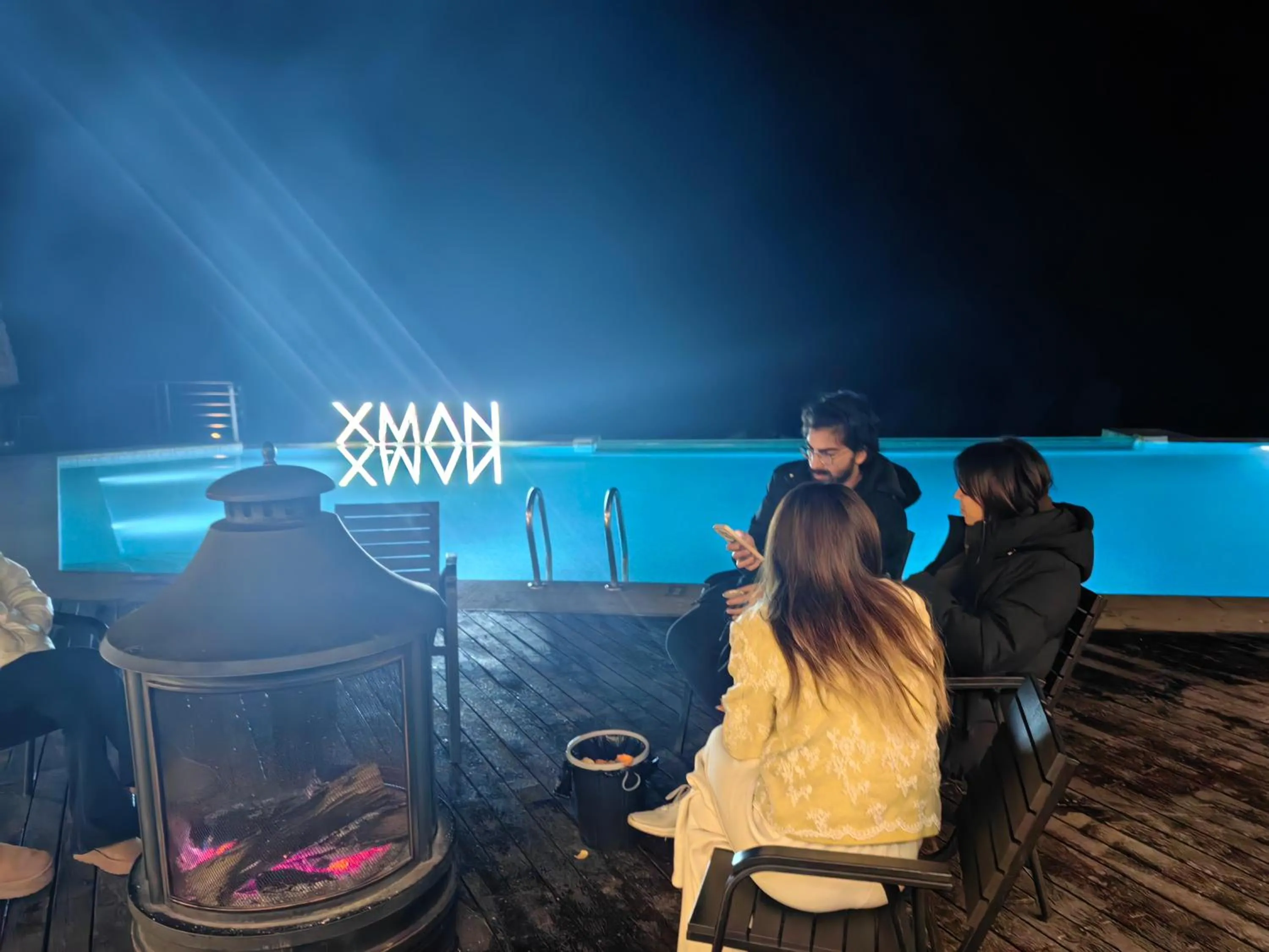 People in XMAN Sunrise Peaks Resort