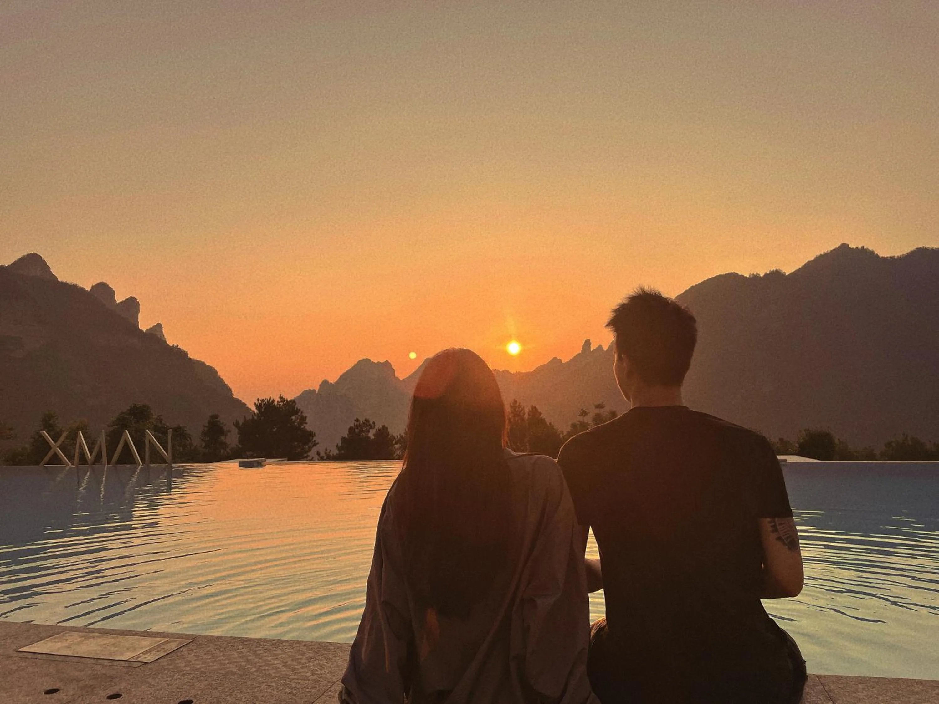 Swimming pool in XMAN Sunrise Peaks Resort