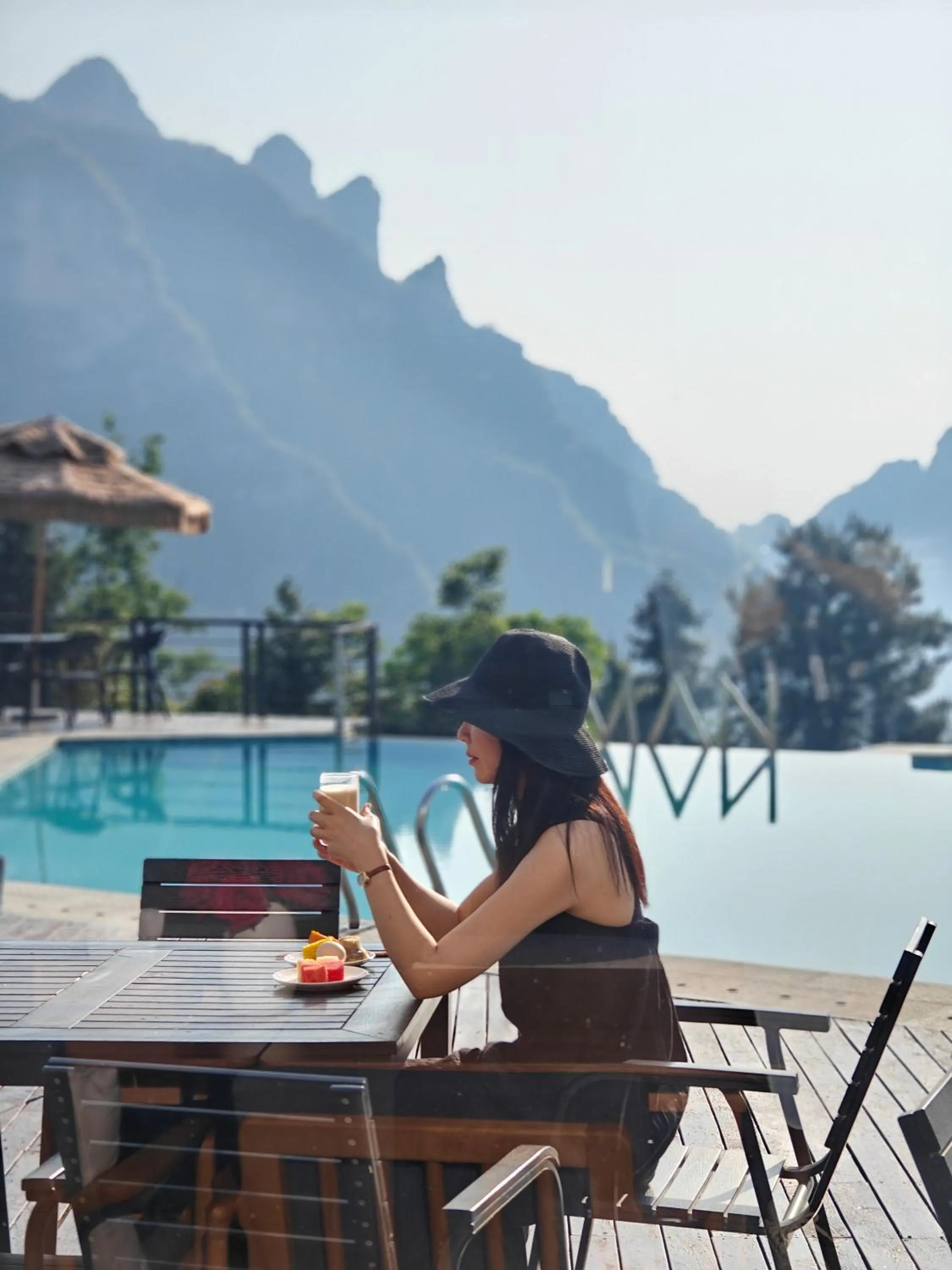 Swimming pool in XMAN Sunrise Peaks Resort