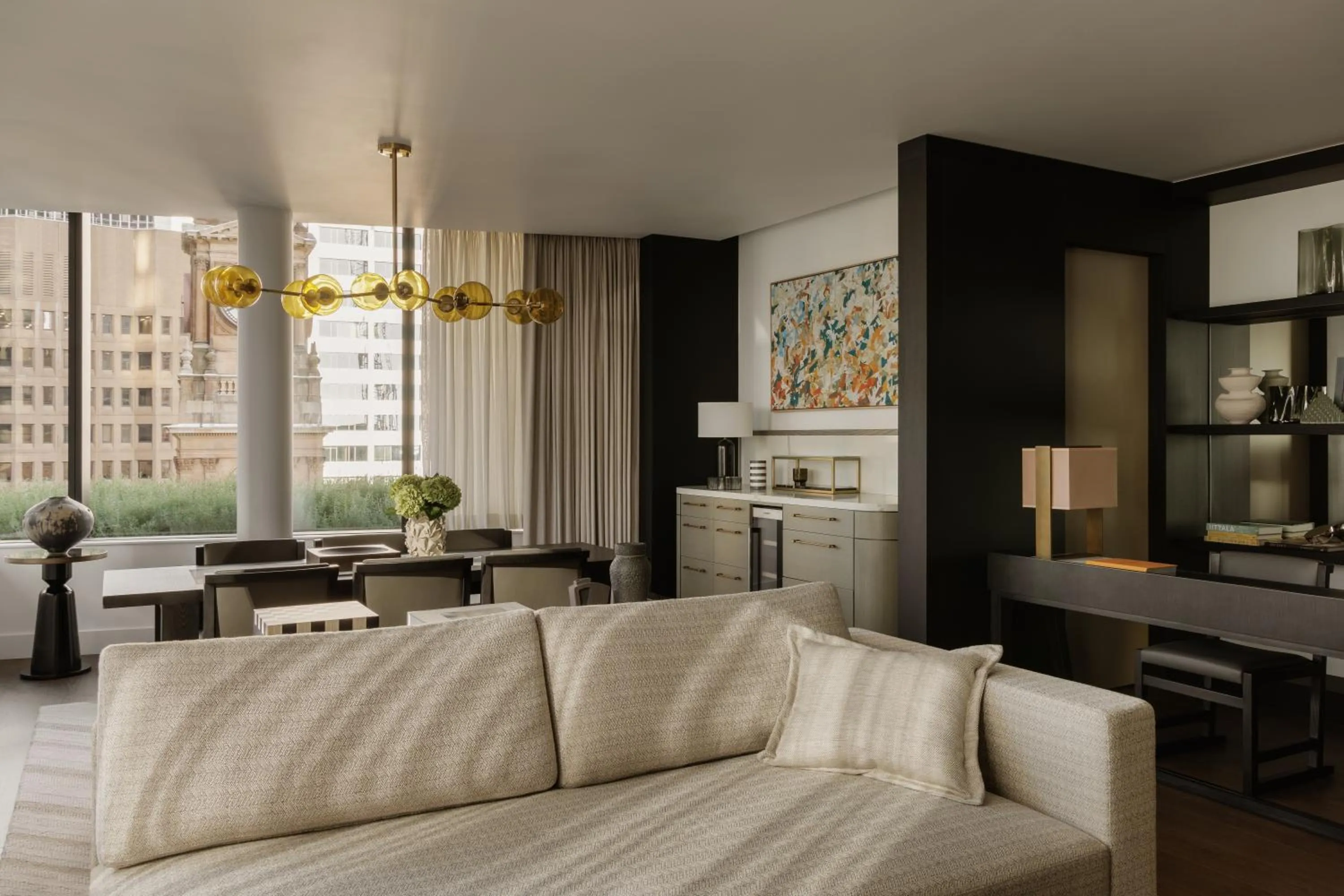 Living room in Capella Sydney