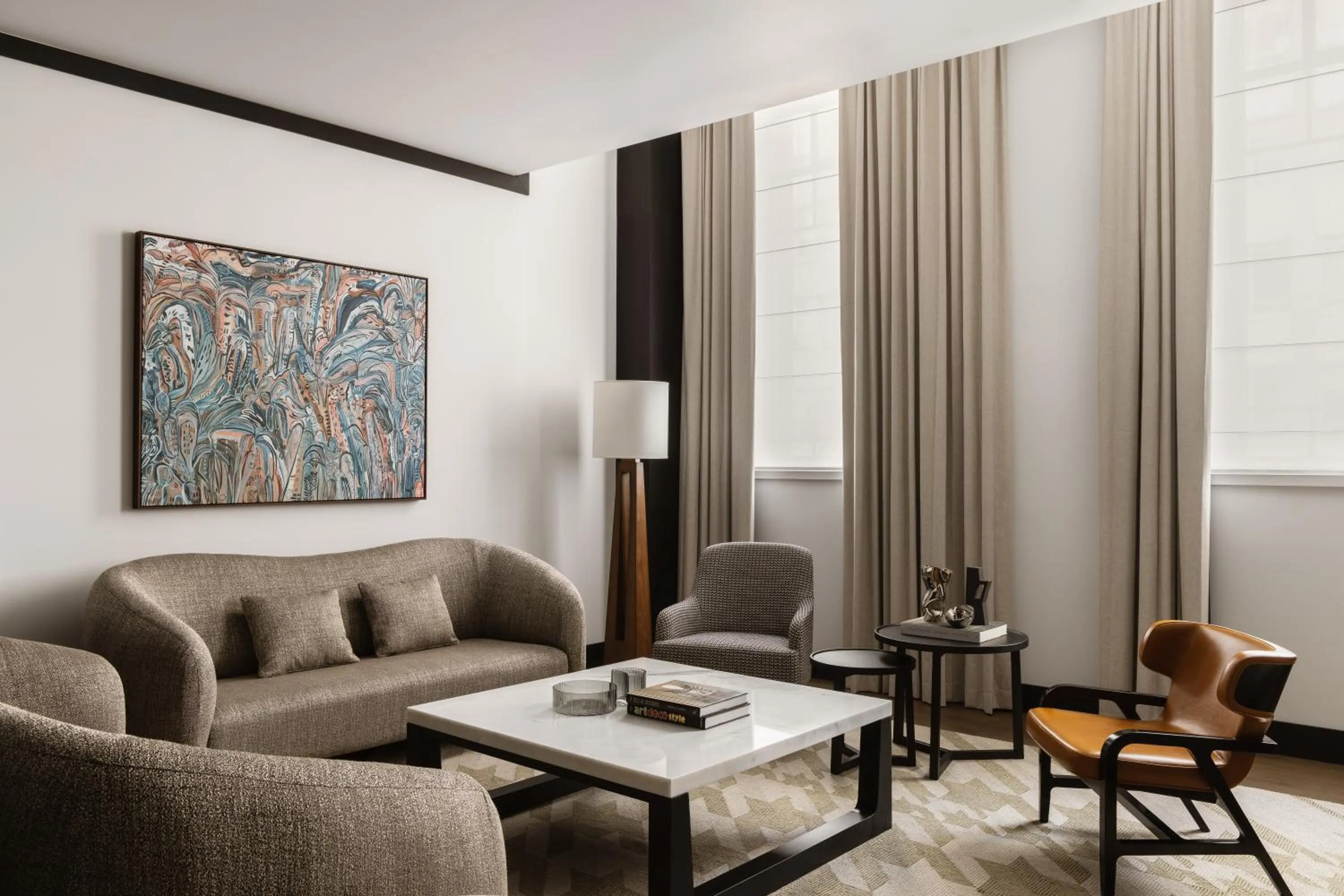 Living room in Capella Sydney