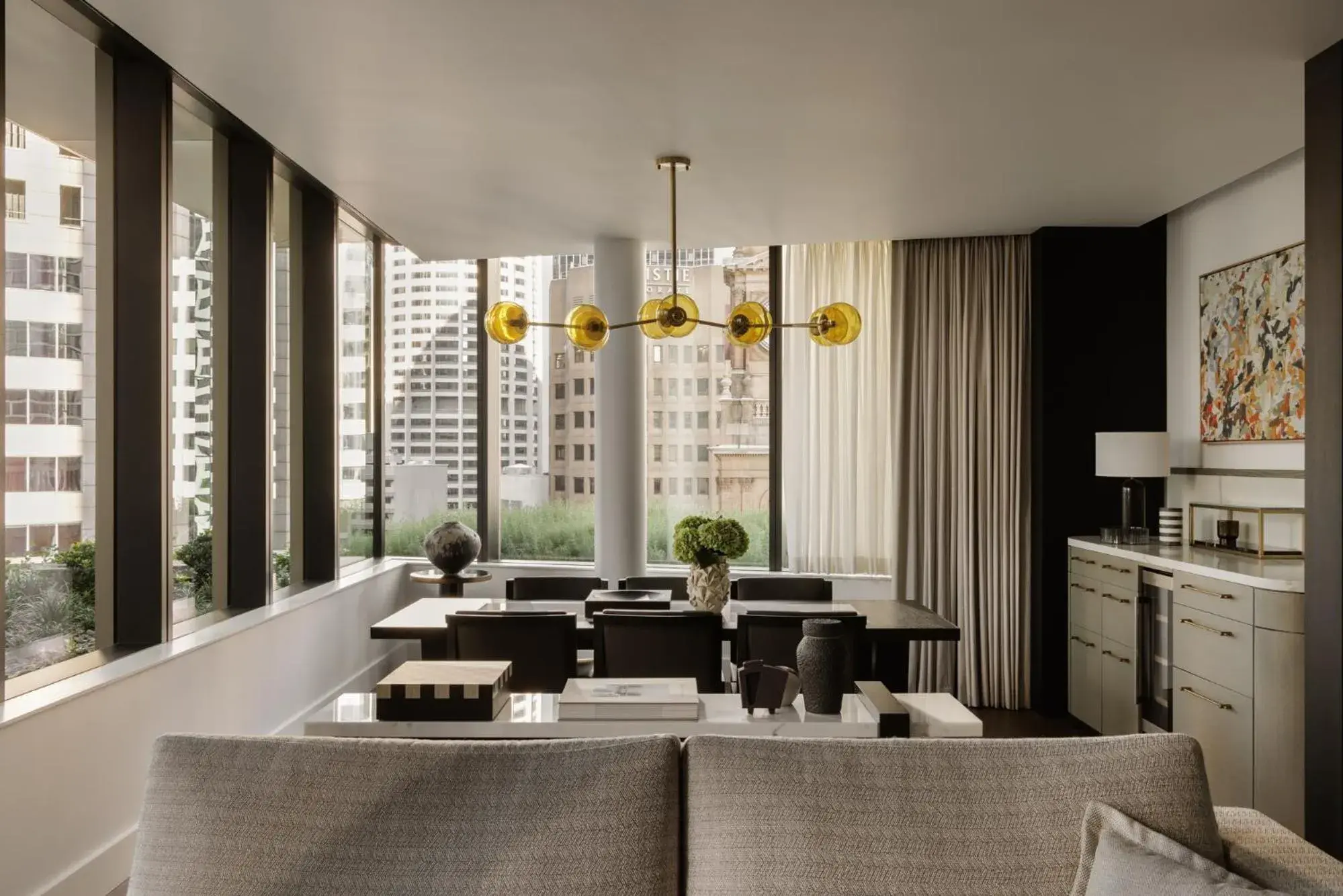 Living room in Capella Sydney Living room in Capella Sydney