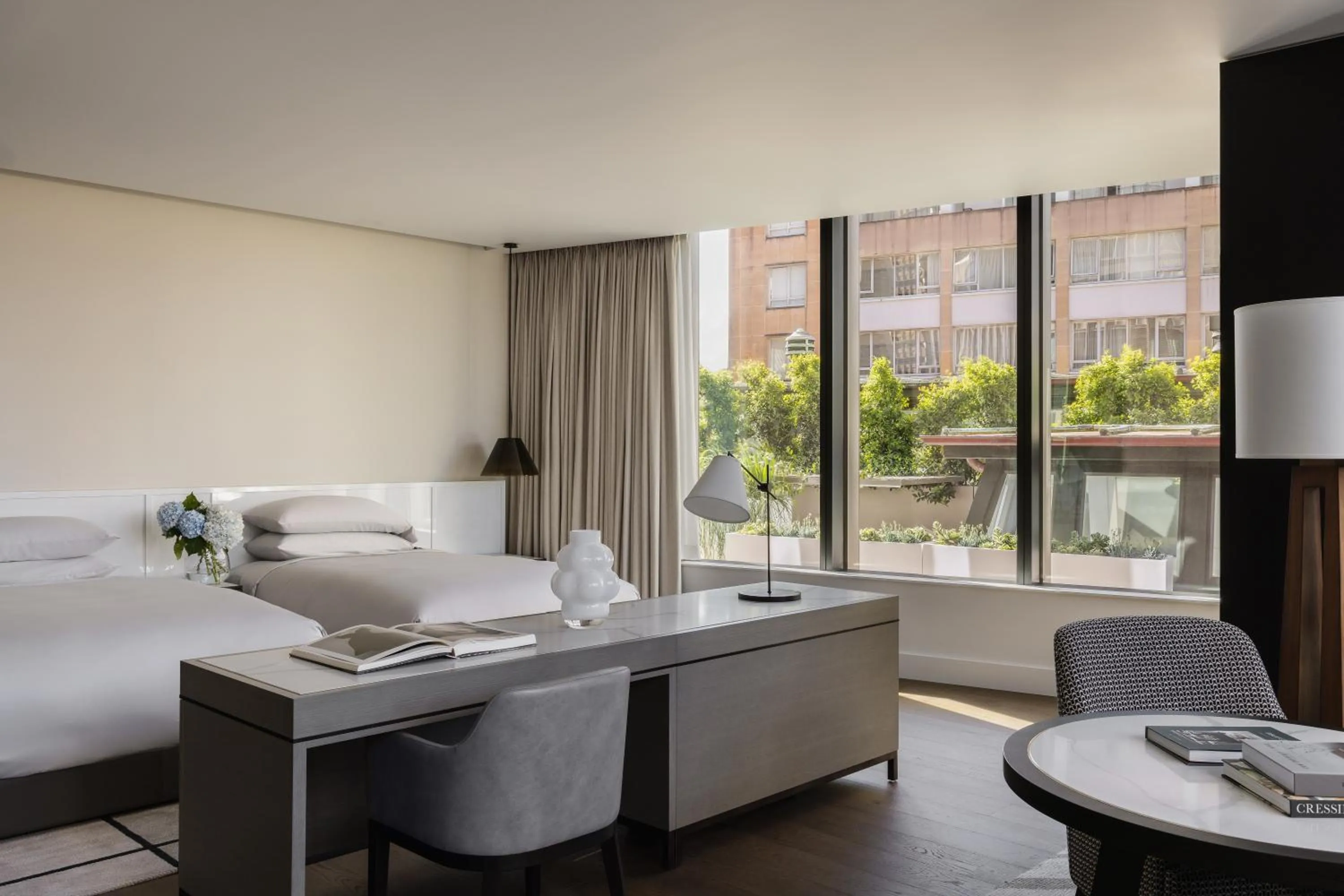 Bedroom, Bed in Capella Sydney