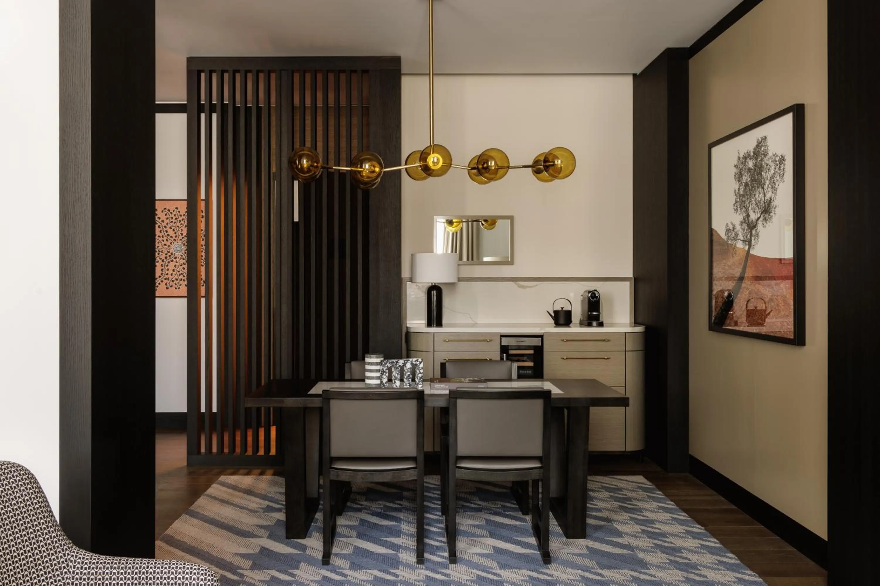 Living room in Capella Sydney