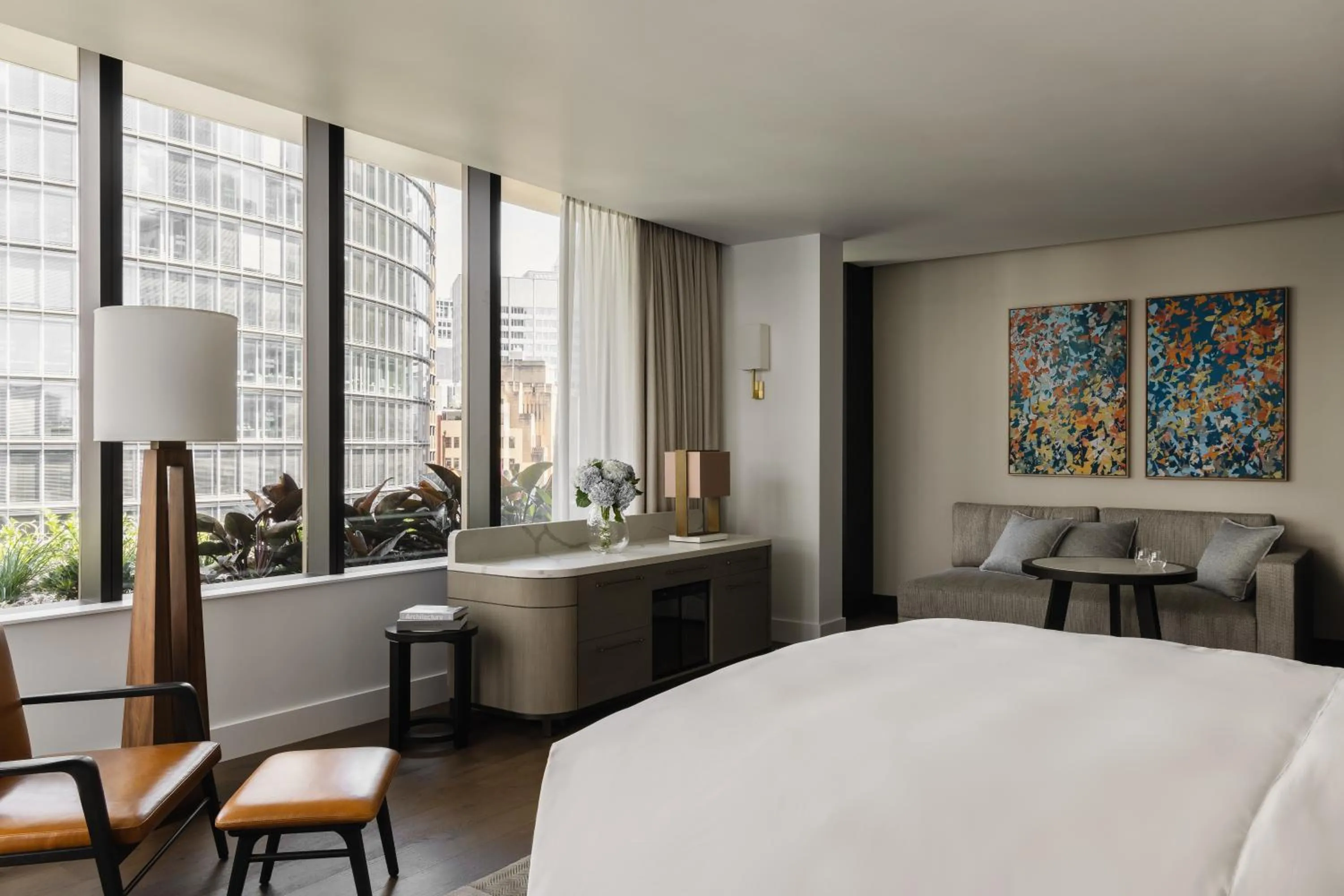 Bed in Capella Sydney